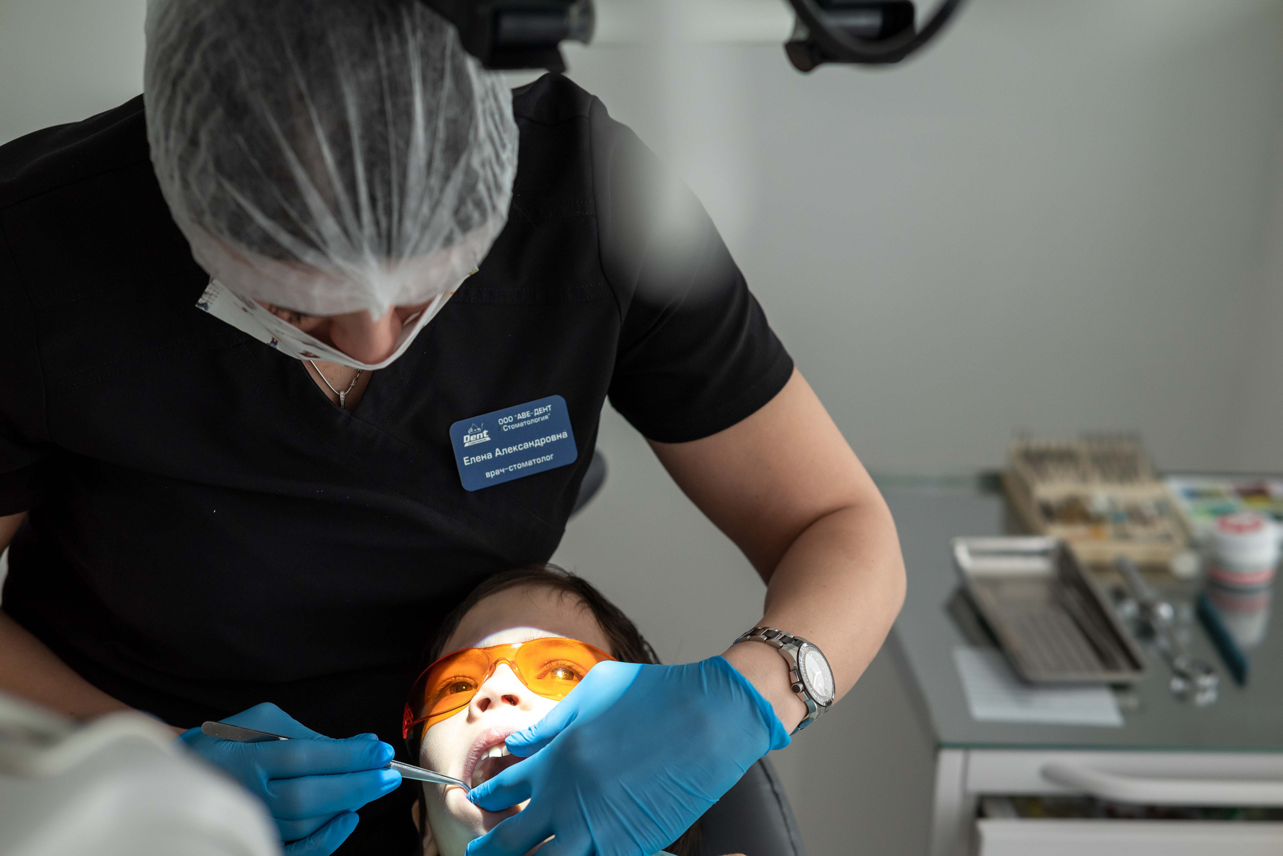 У дантиста на приеме. Семейный, Детский, Контент фотограф в Самаре Renatto (Ренат Алимбиков)