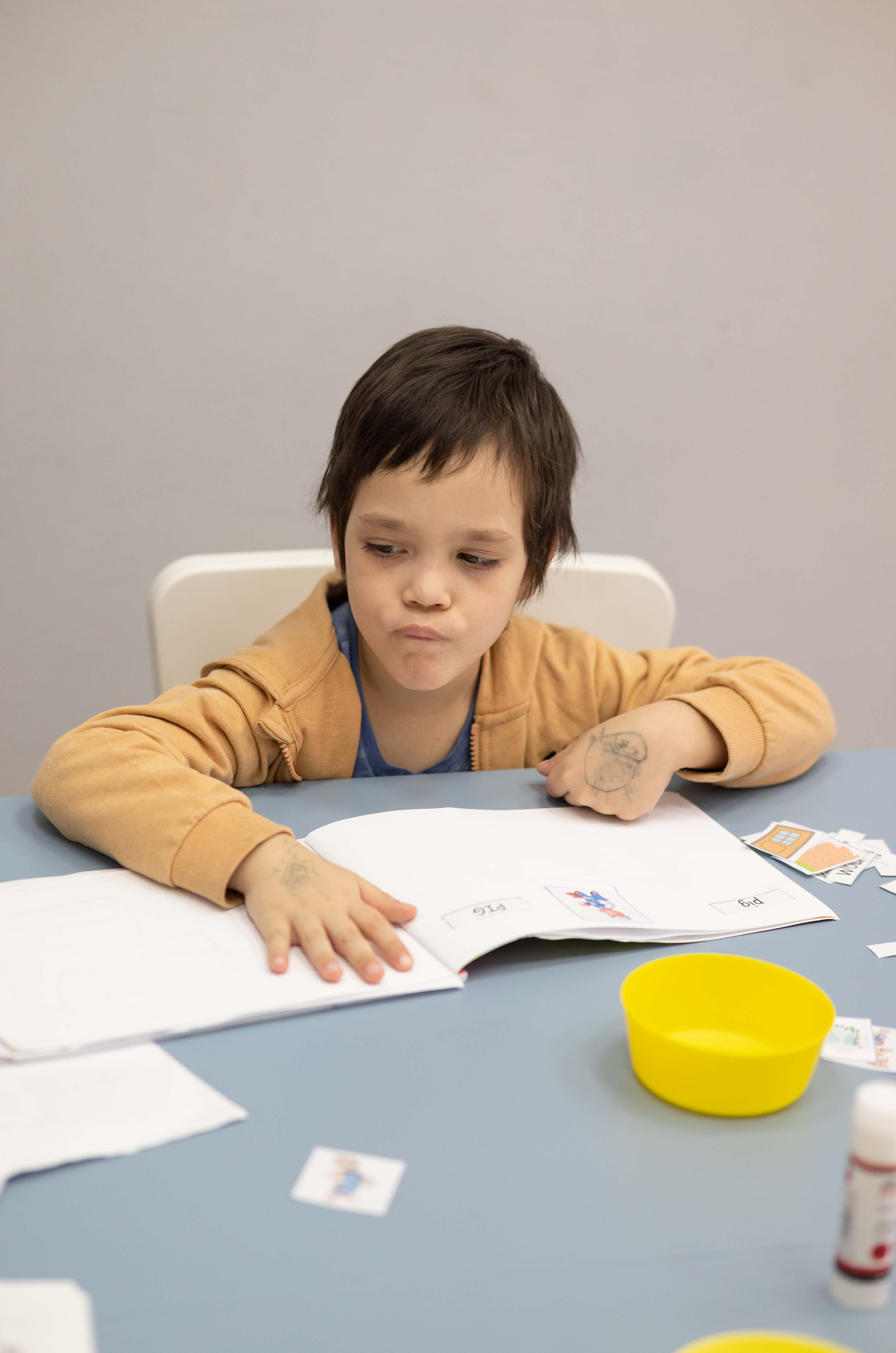 На уроке английского в «Happy Panda». Семейный, Детский, Контент фотограф в Самаре Renatto (Ренат Алимбиков)