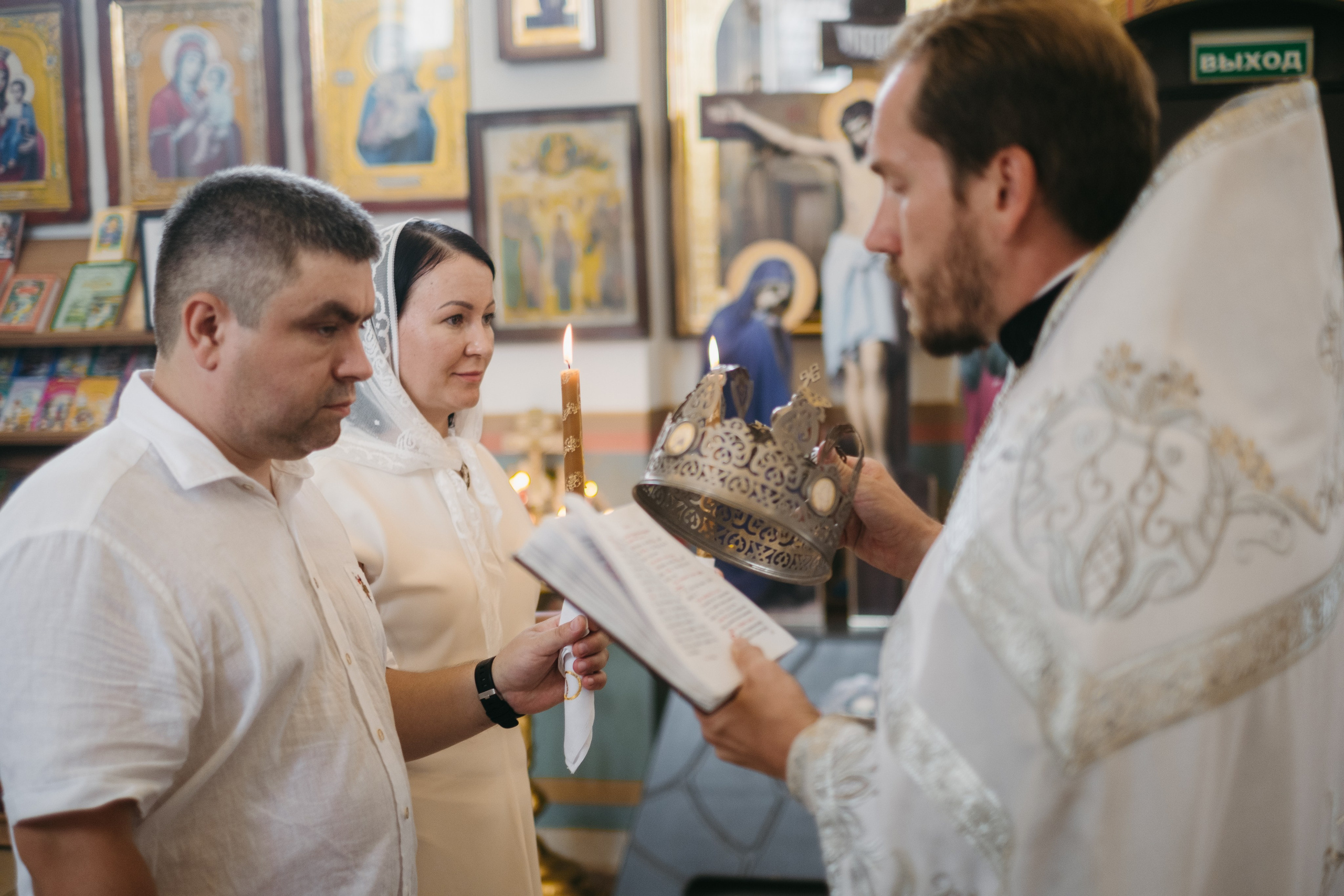 Венчание Никита и Наталья. Свадебный и репортажной фотограф Денис Ожигин в Краснодаре и Краснодарском крае