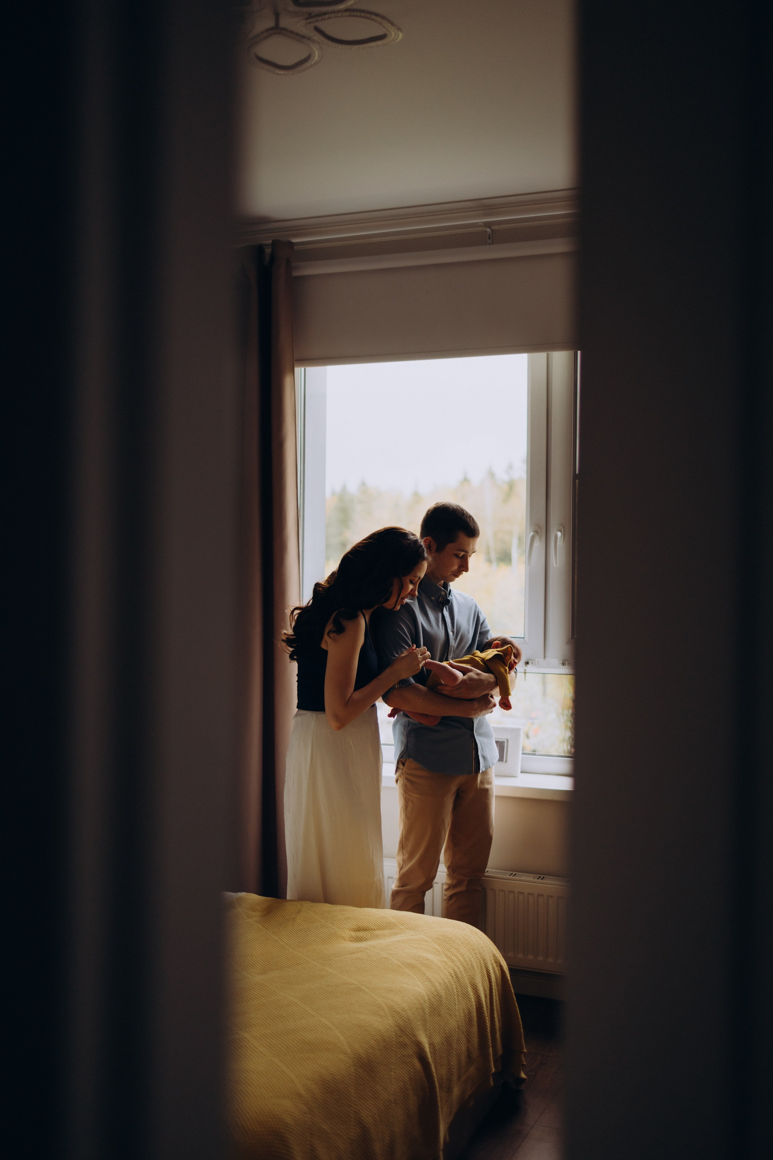 Ньюборн в Москве с малышкой Тоней. Семейный фотограф в Москве и Люберцах Юлия Гуськова