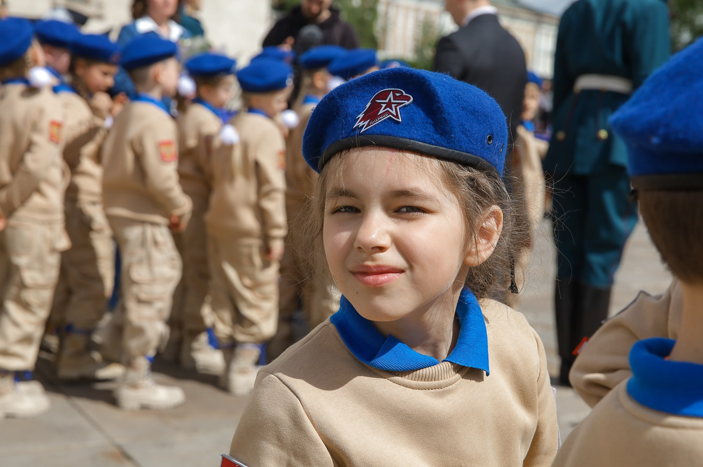 ПРИСЯГА ЮНАРМЕЙЦЕВ. СОБОРНАЯ ПЛОЩАДЬ КРЕМЛЯ. Фотограф в Москве Ольга Колесникова
