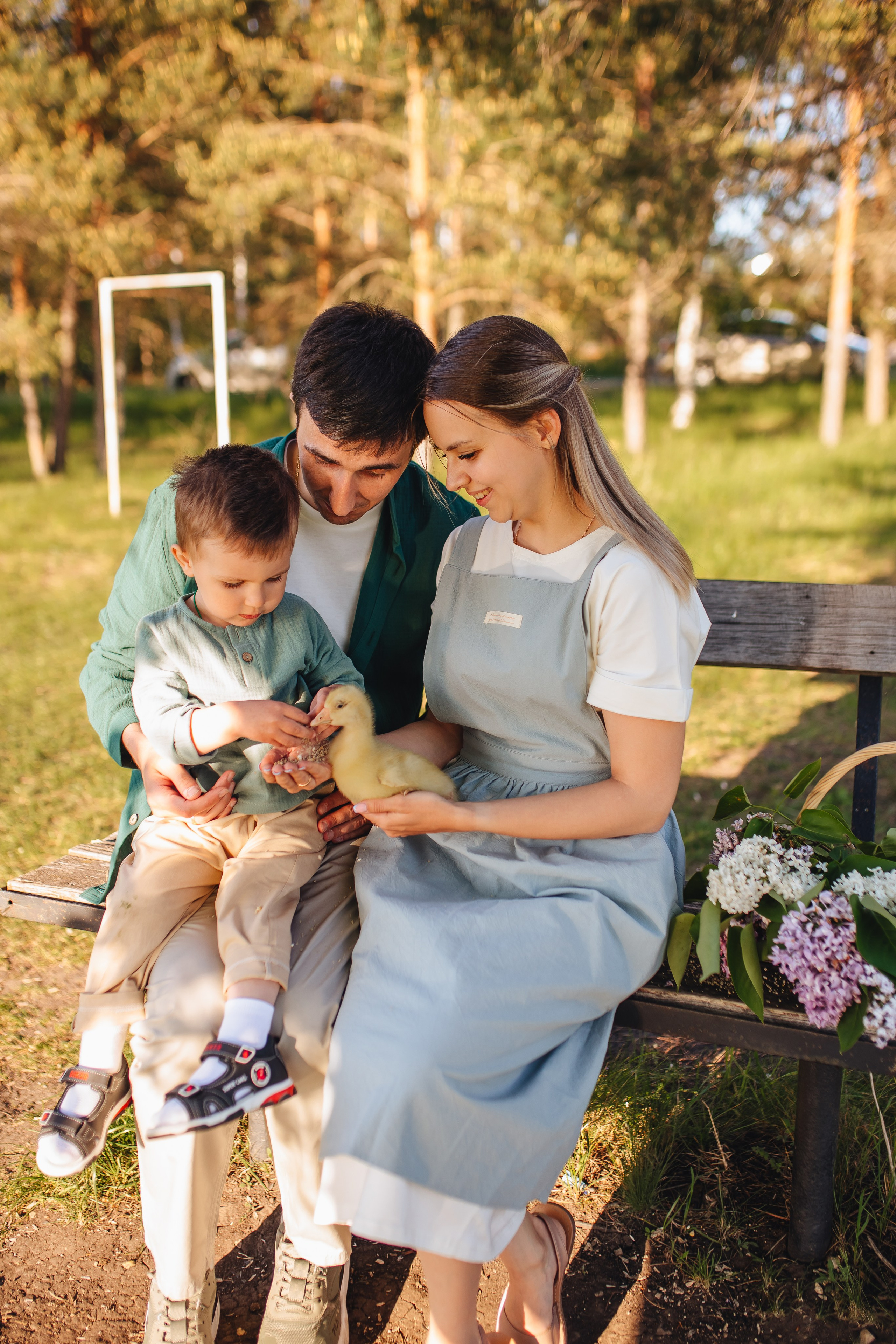 Тимоша и утятки. Свадебный и семейный фотограф в Туле и области Маша Костина