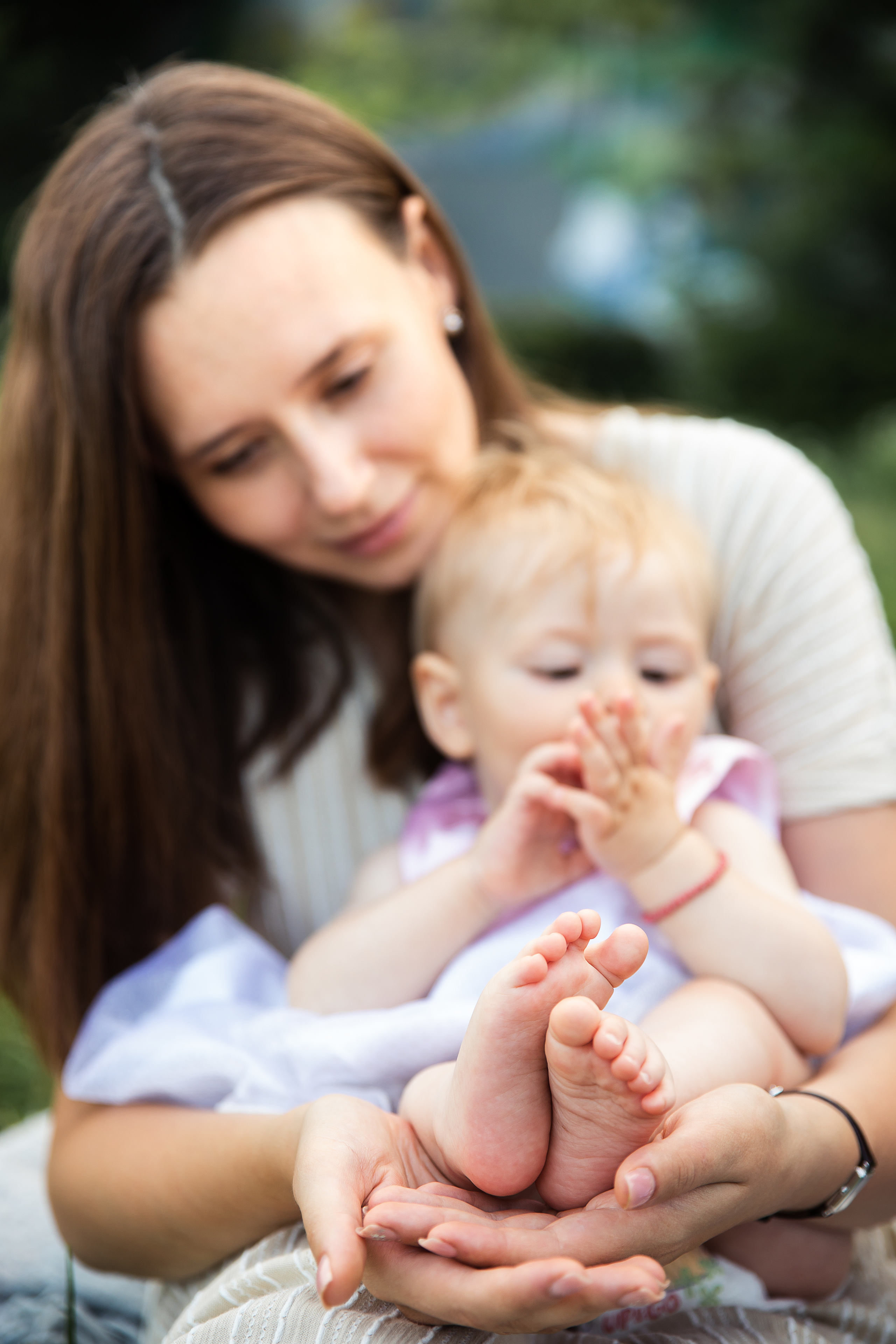 Павел, Маргарита, Егорка и маленькая Ульяна. Семейный фотограф в Москве Алёна Шестунова