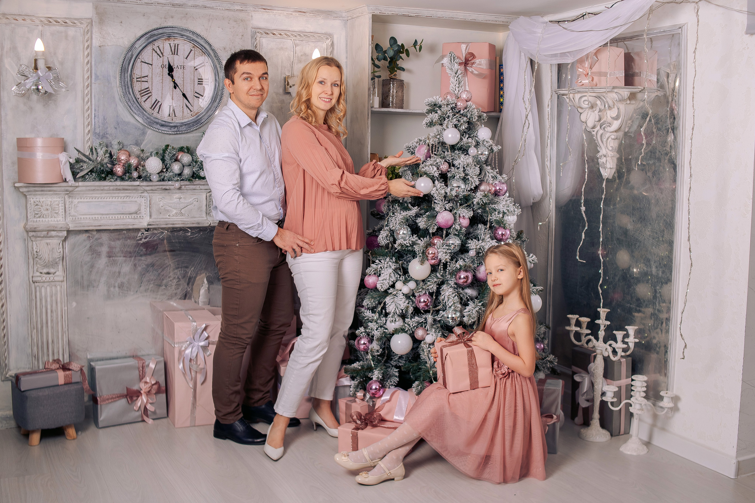 Новогодняя фотосессия фотодень спб с кроликами. Фотограф в Санкт-Петербурге, Анна Скворцова