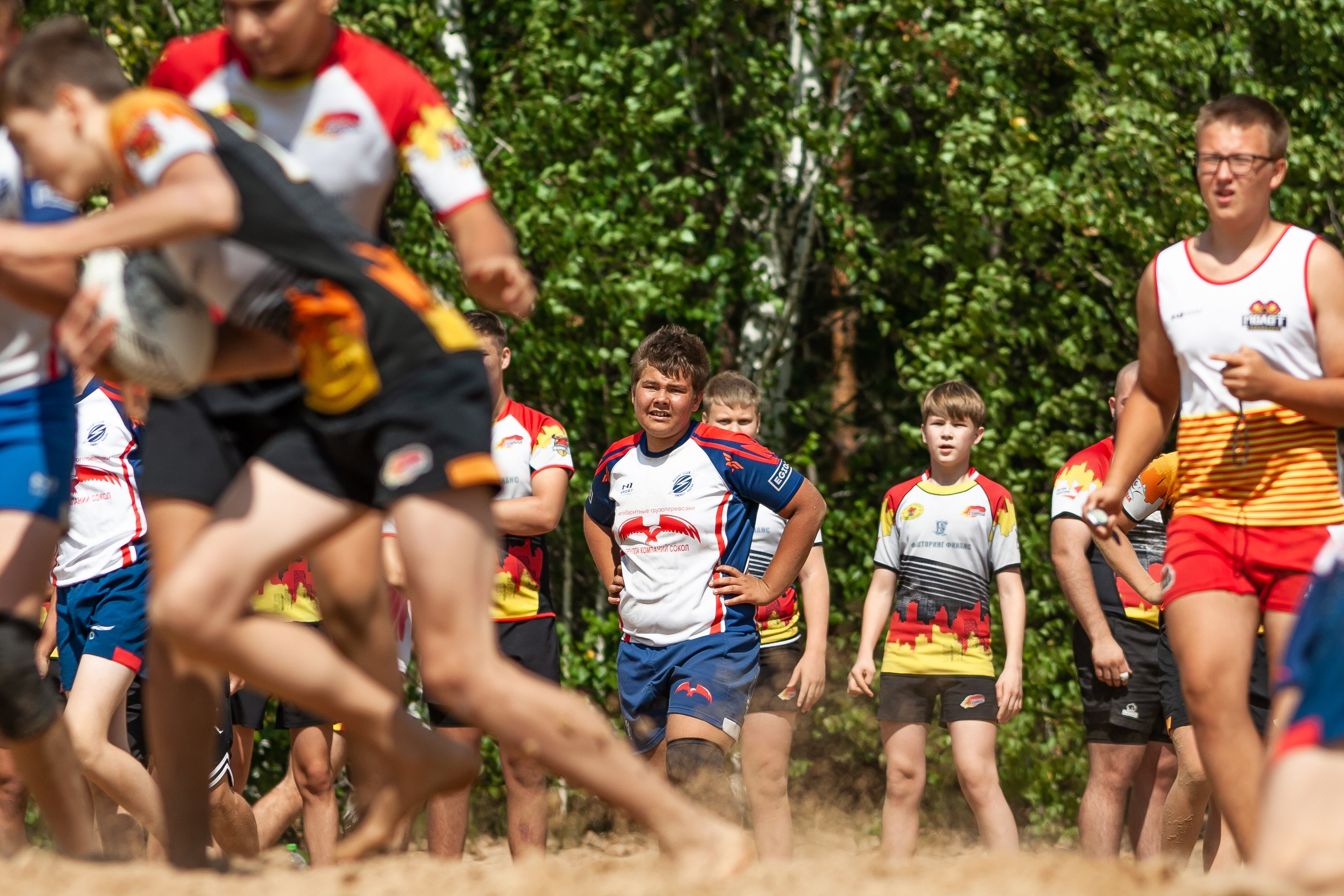 «Кубок «Молота» по пляжному Регби. Фотография