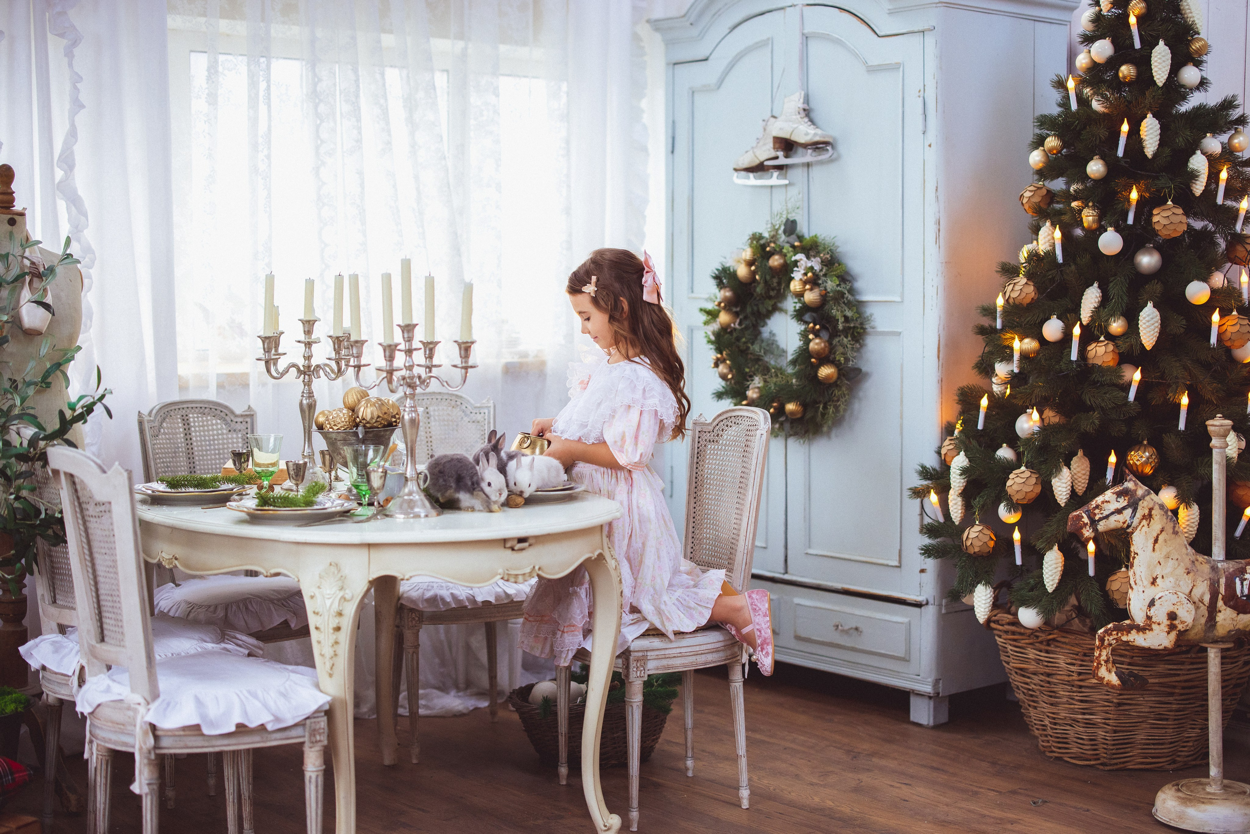 Новый год в стиле «ВИНТАЖ» 2023-2024. Семейный и детский фотограф в Краснодаре Анна Трашкова