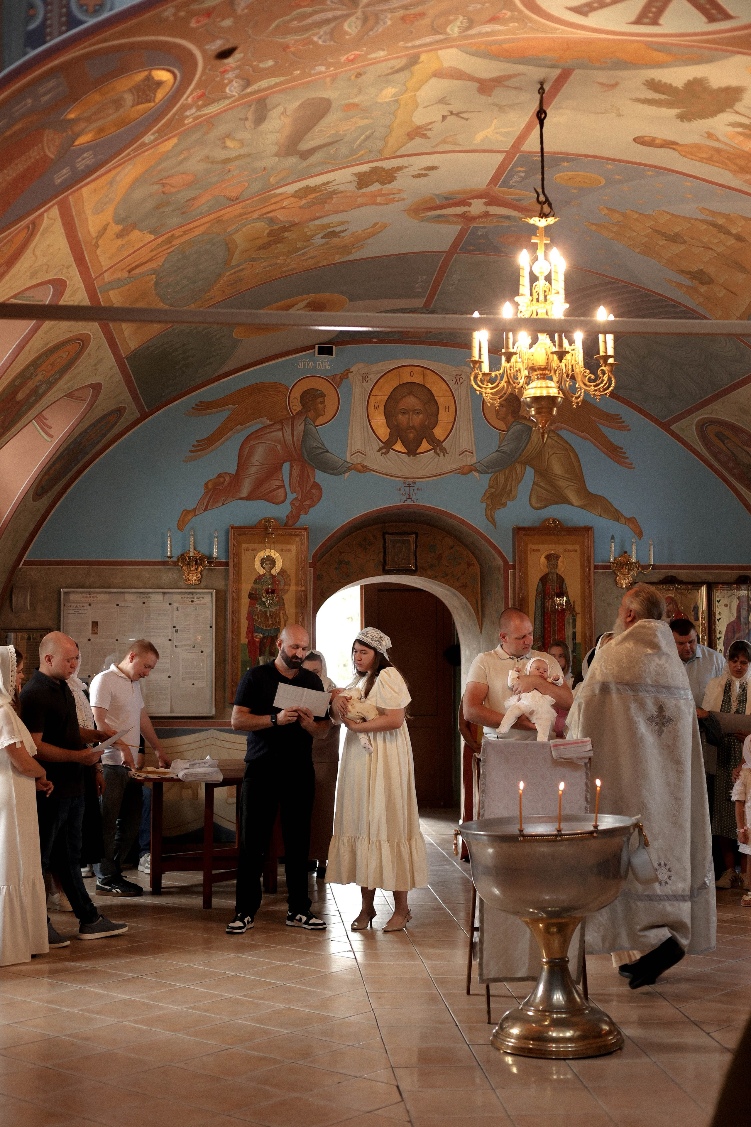 Крещение Софии. Фотограф Анастасия Кувшинова Москва