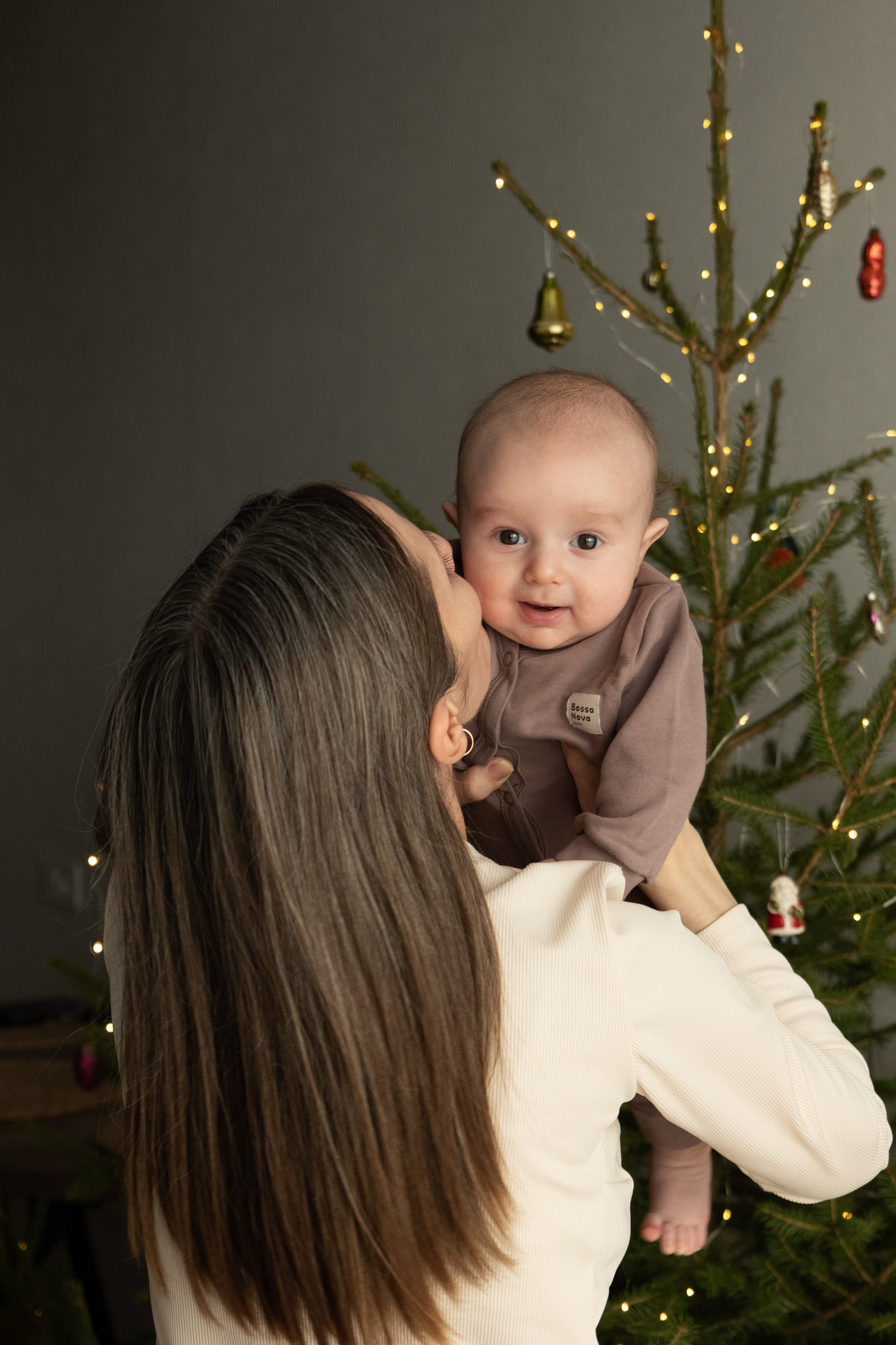 Домашняя новогодняя фотосессия с малышом. Фотограф видеограф Ольга Василевская