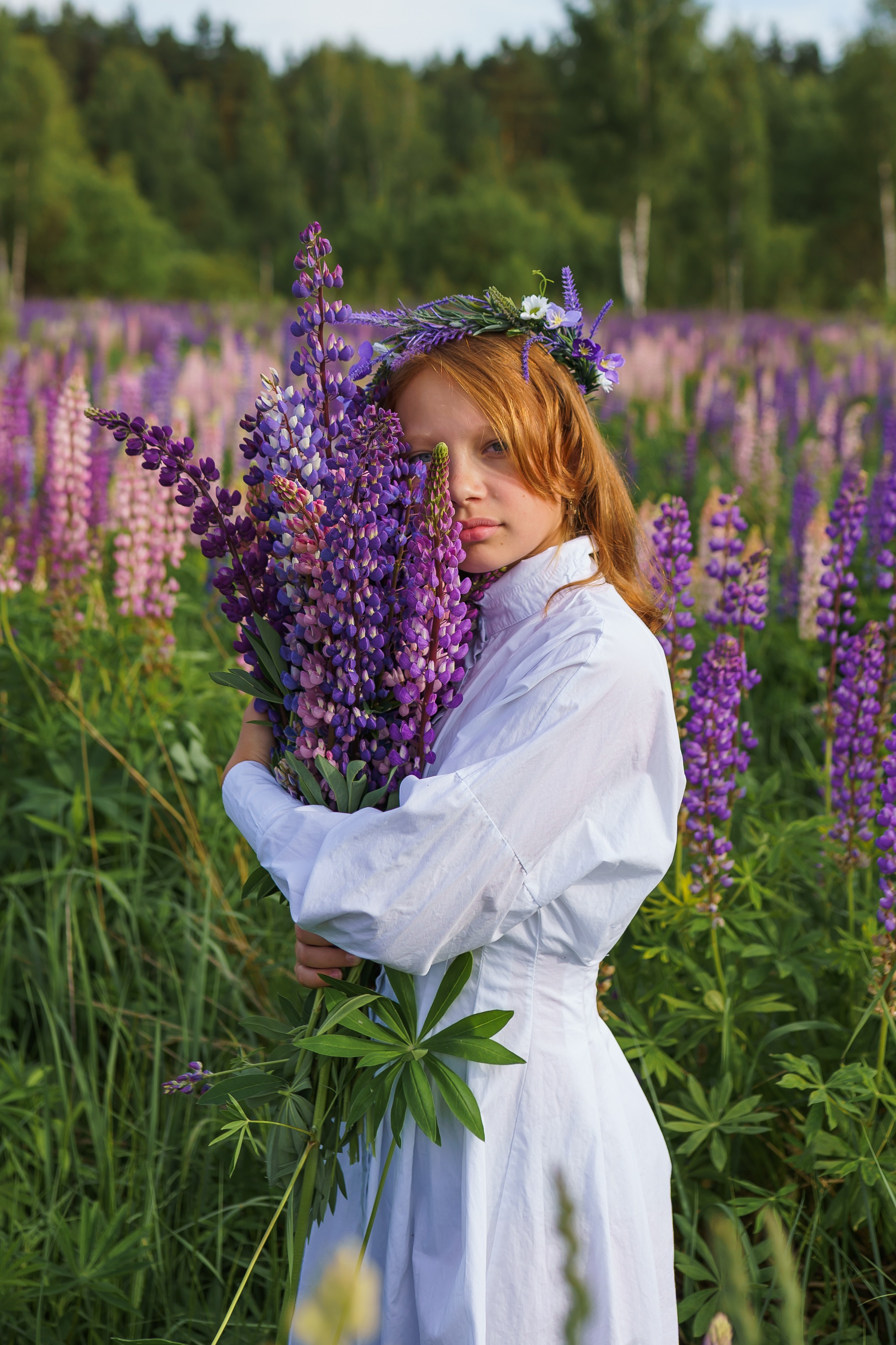 Фотосессия на природе Москва. Фотограф новорожденных Москва, Домодедово
