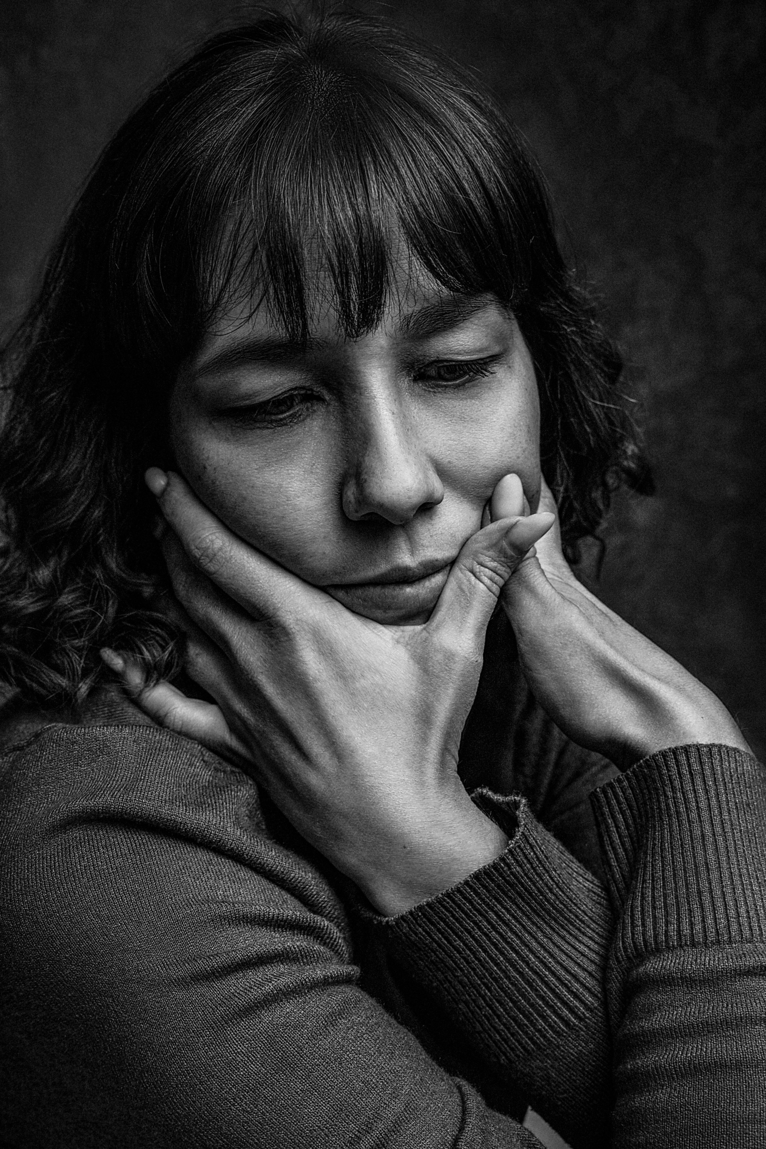 Проект "Прикосновение: душа в лицах" Елена Шангай