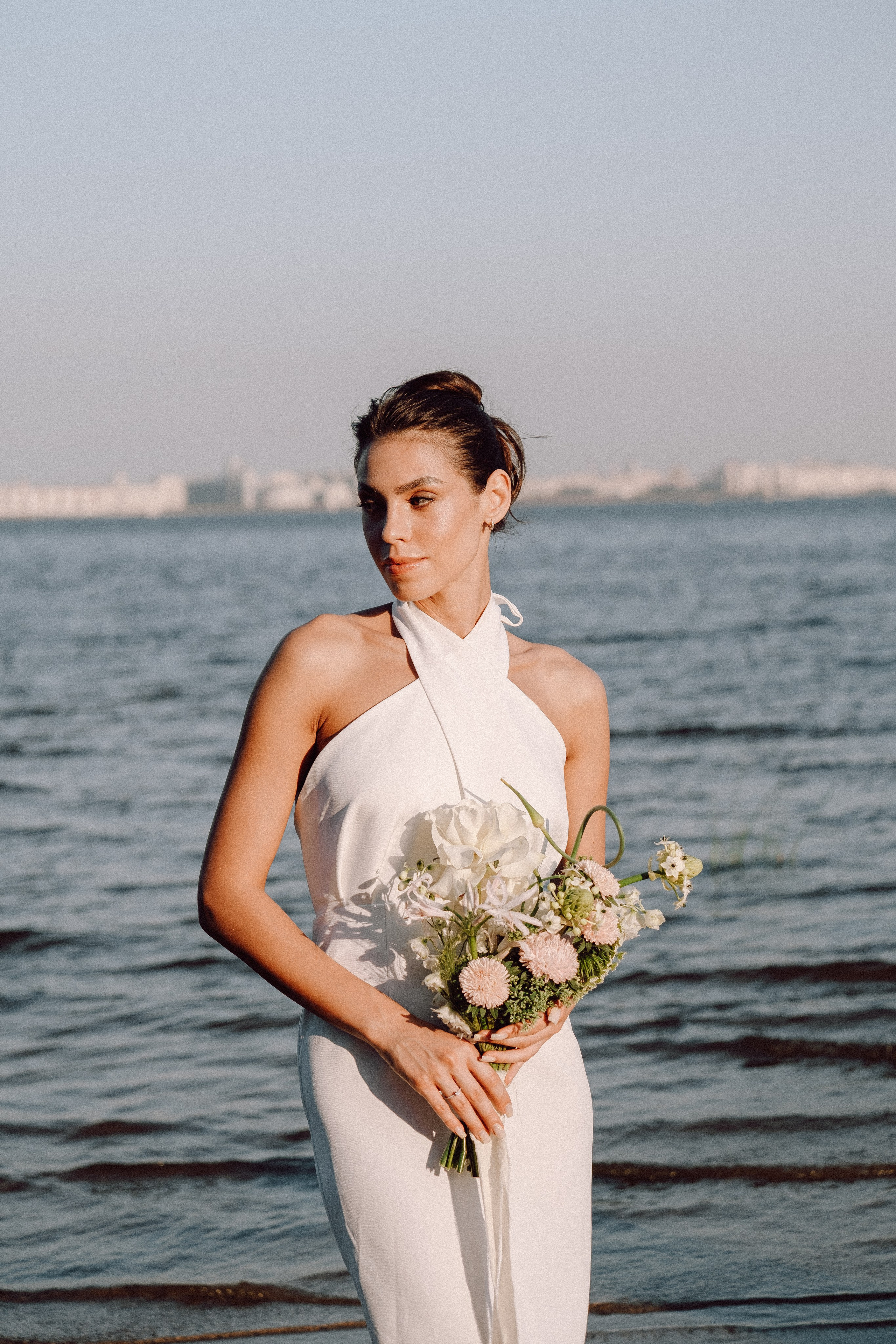 СВАДЕБНАЯ ФОТОСЕССИЯ ВЫЕЗДНОЙ ЦЕРЕМОНИИ (ФИНСКИЙ ЗАЛИВ). Профессиональный фотограф, Санкт-Петербург — Виктория Богомолова