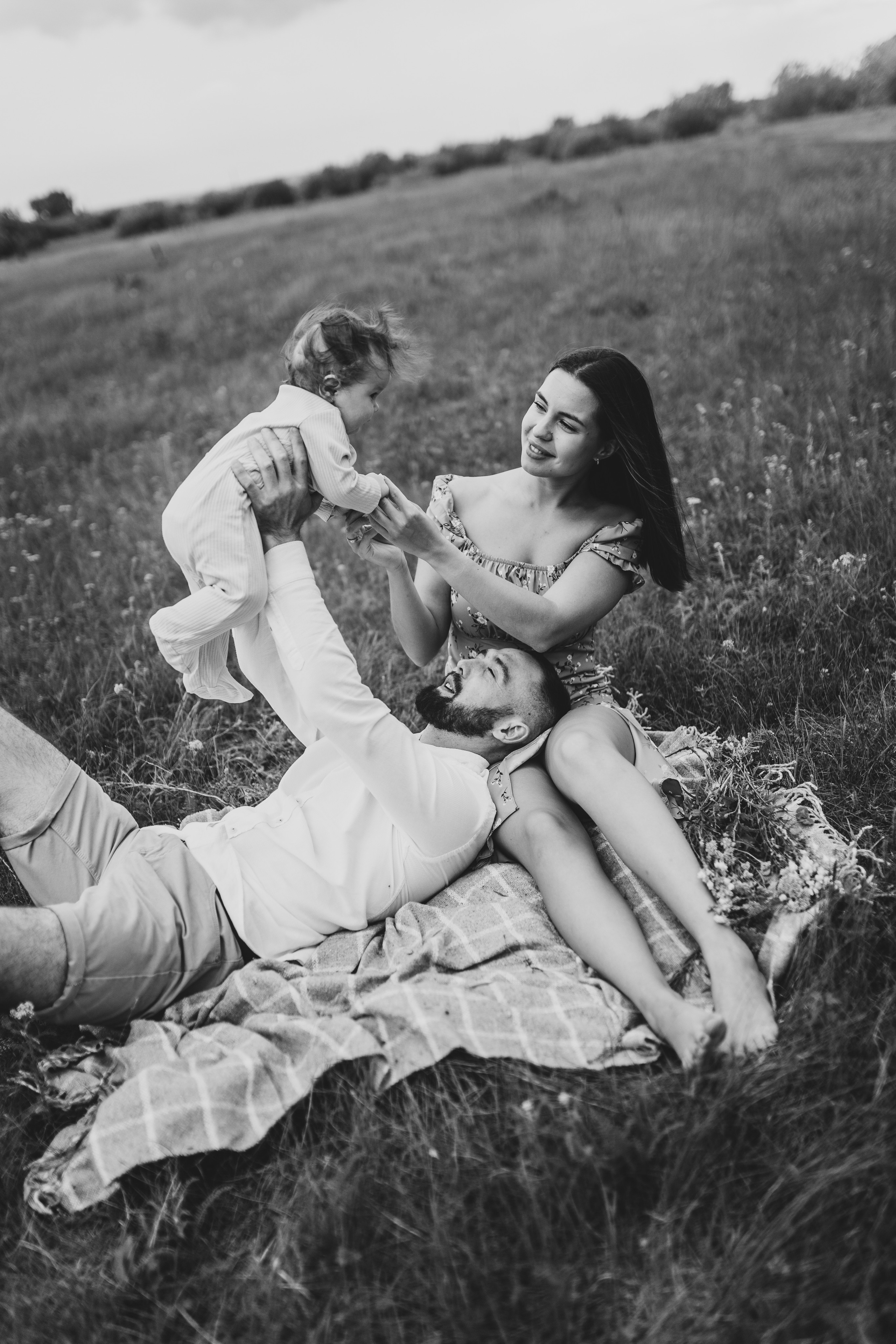 Семейная фотосессия на природе, Тюмень. Фотограф Шелудкова Яна, город Тюмень