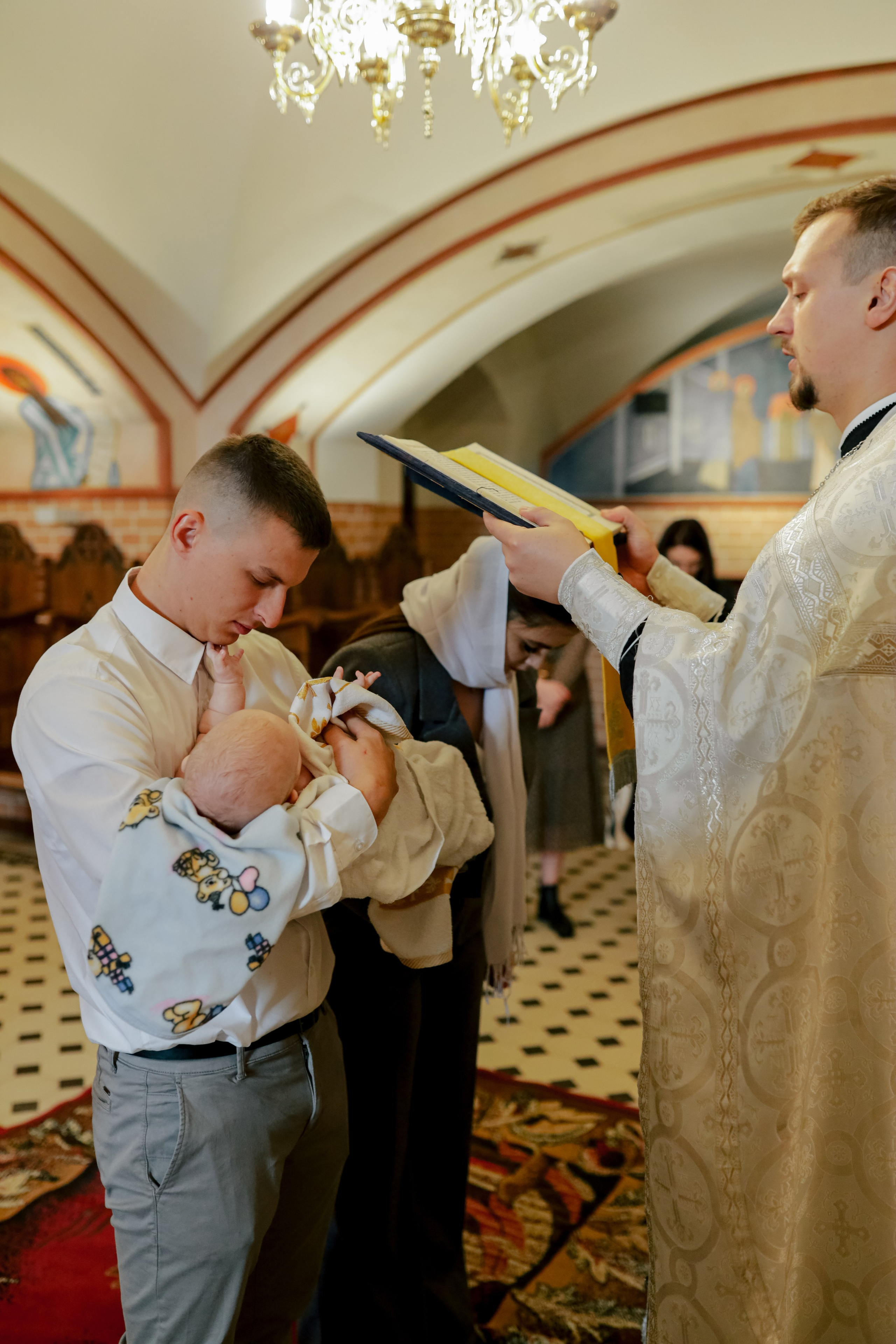 Крещение Адриана. Свадебный и семейный фотограф в Варшаве