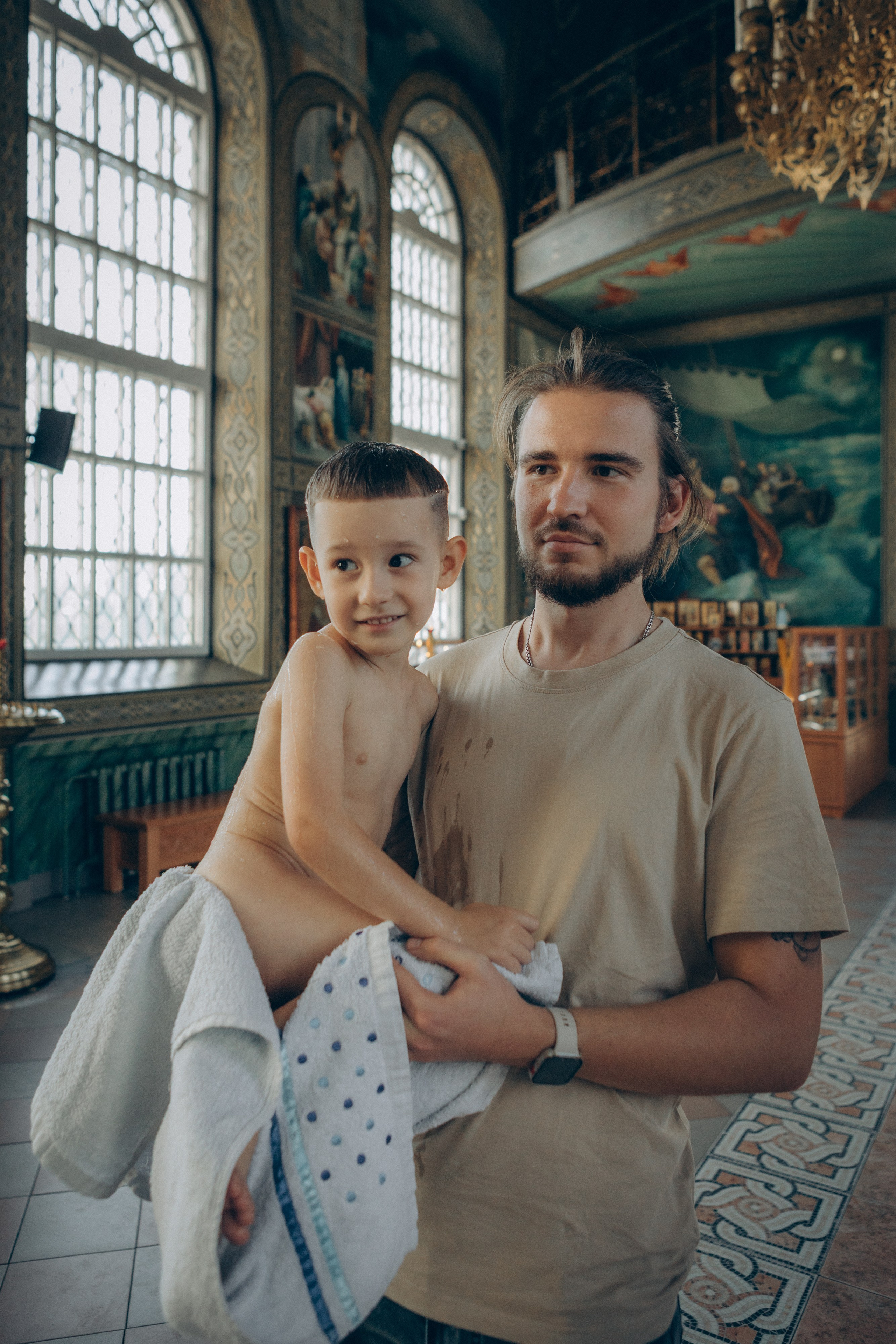 Крещение Николая и Даниила. Семейный фотограф и фотограф на роды в Ростове-на-Дону Мухина Виктория