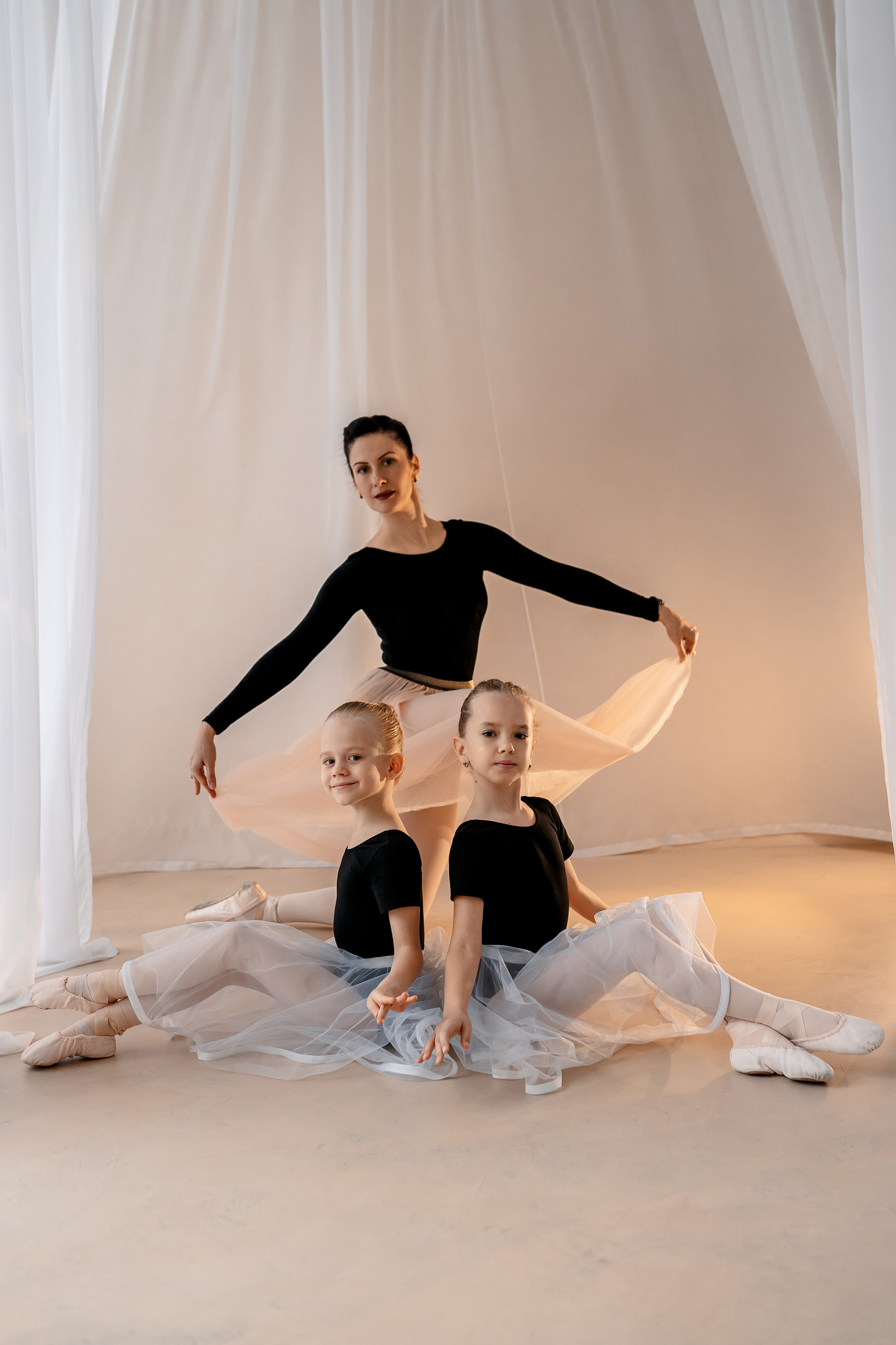 Съёмка балеринок. Семейный и детский фотограф в Краснодаре