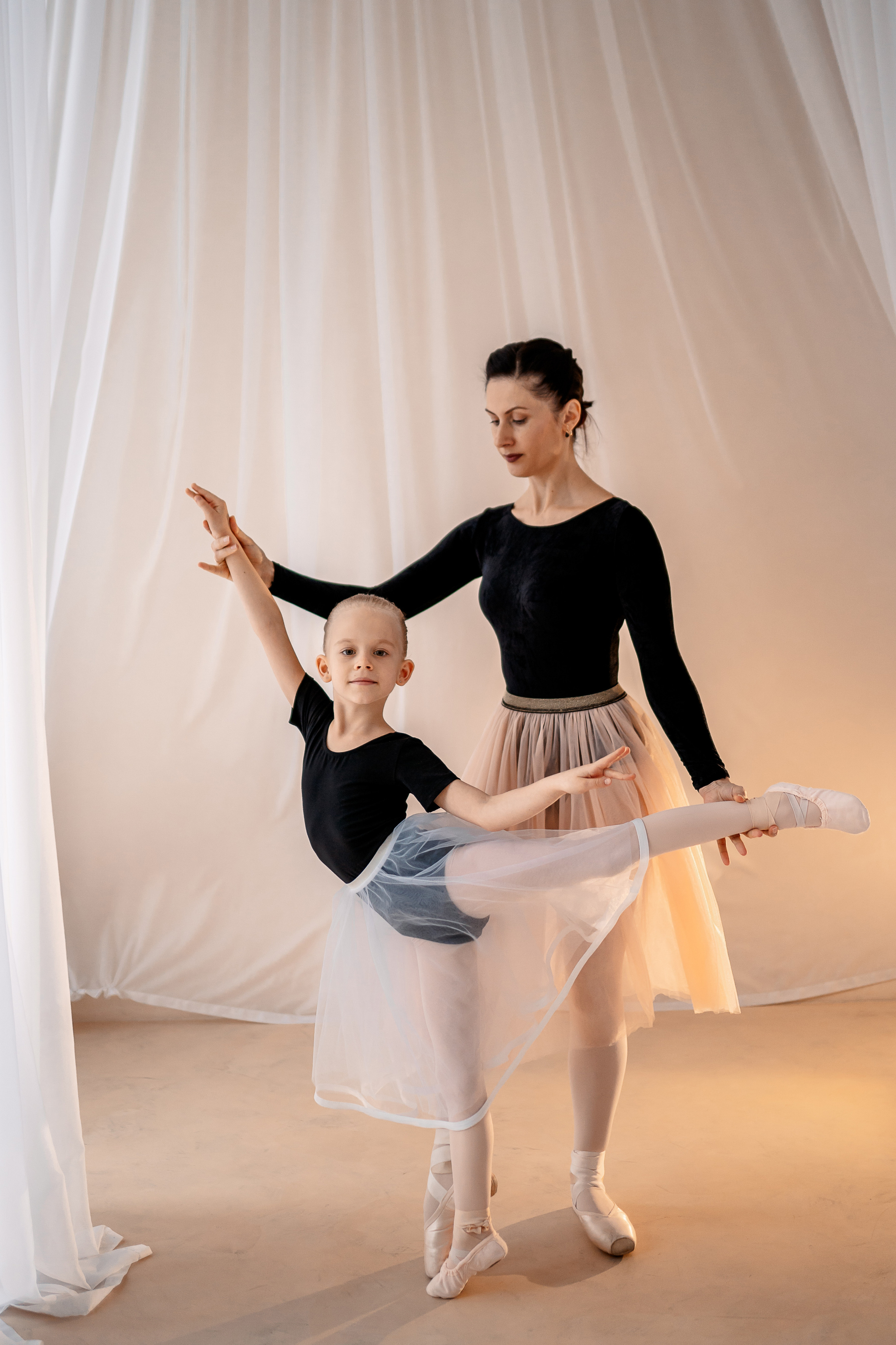 Съёмка балеринок. Семейный и детский фотограф в Краснодаре