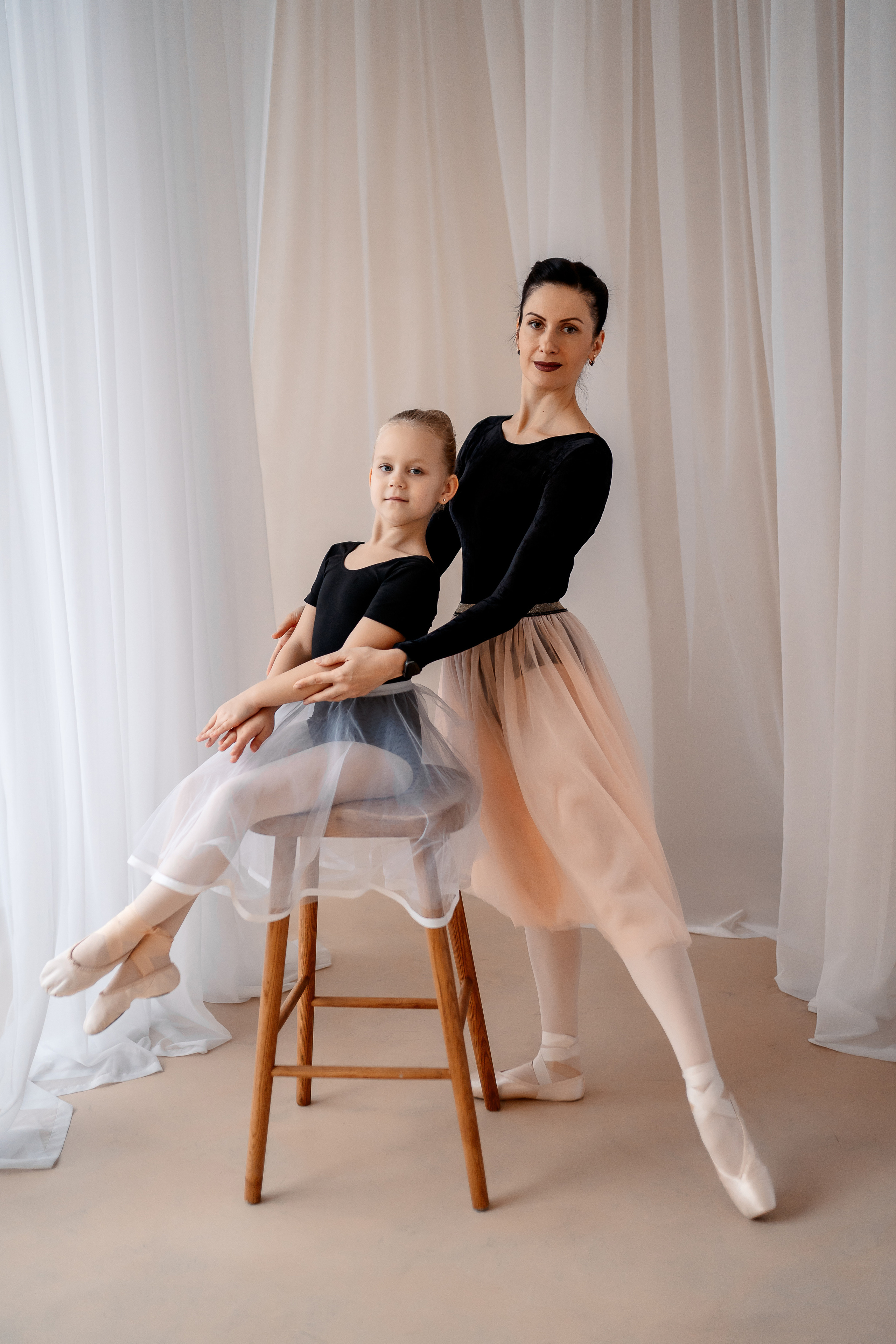 Съёмка балеринок. Семейный и детский фотограф в Краснодаре
