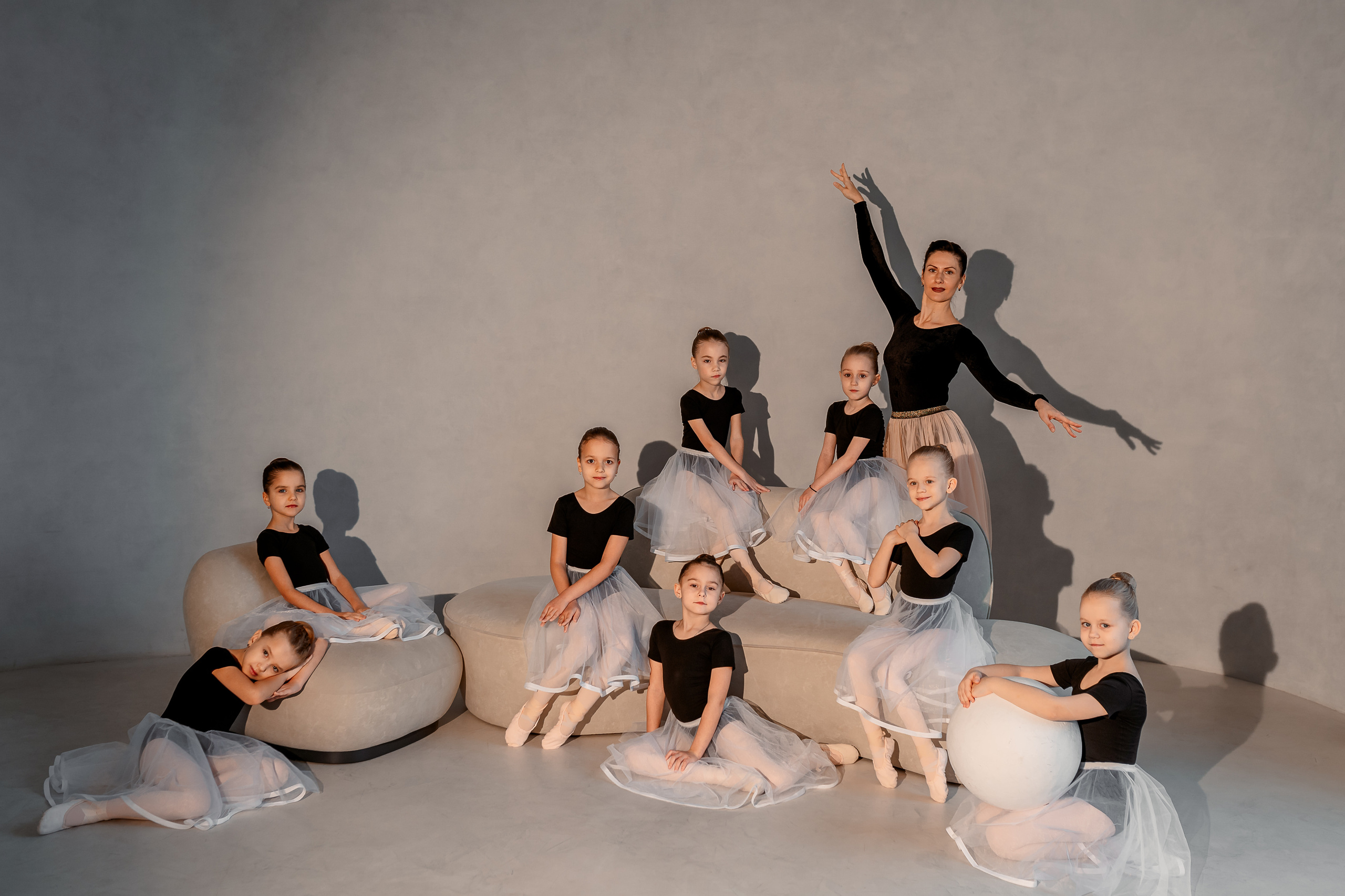 Съёмка балеринок. Семейный и детский фотограф в Краснодаре