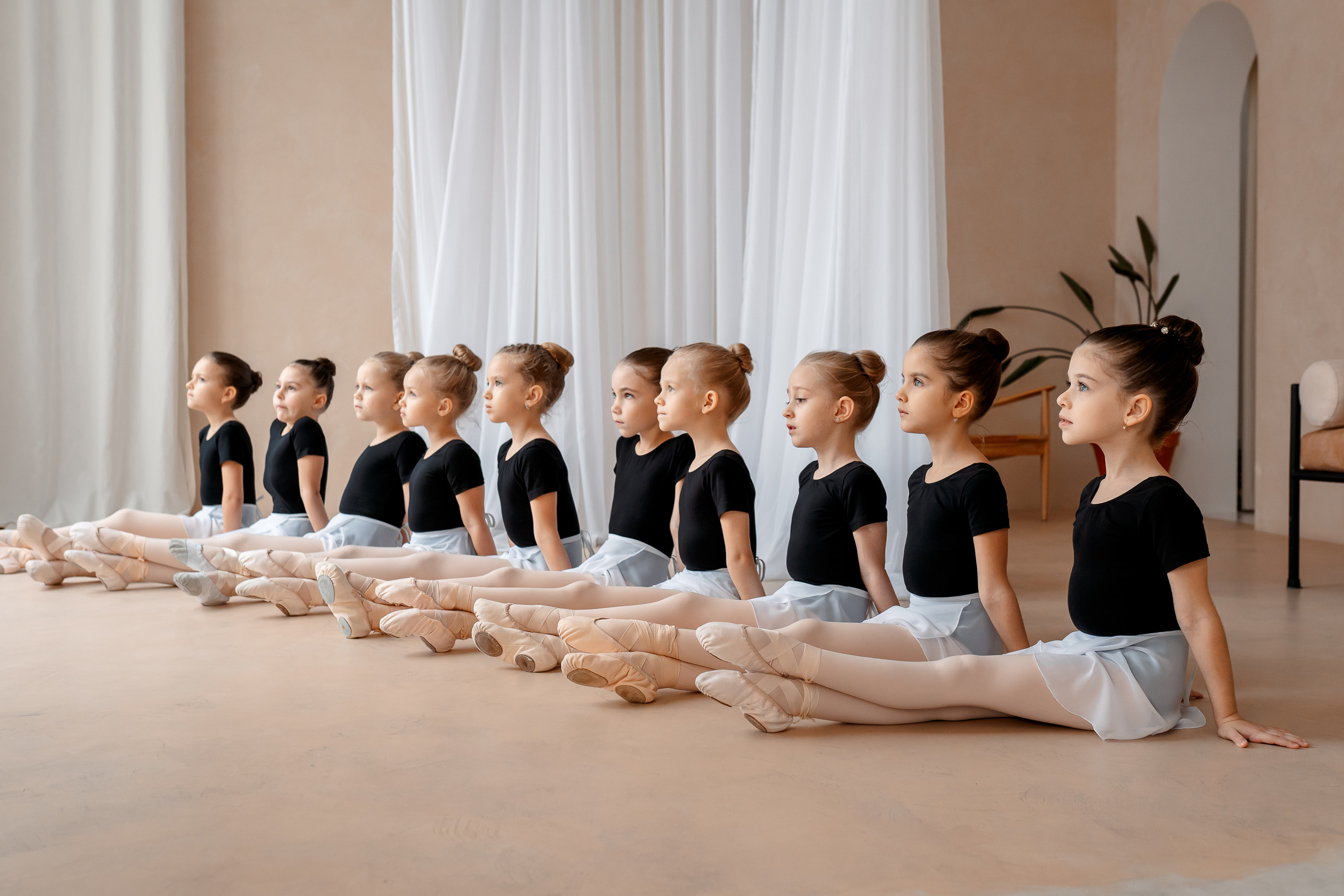 Съёмка балеринок. Семейный и детский фотограф в Краснодаре