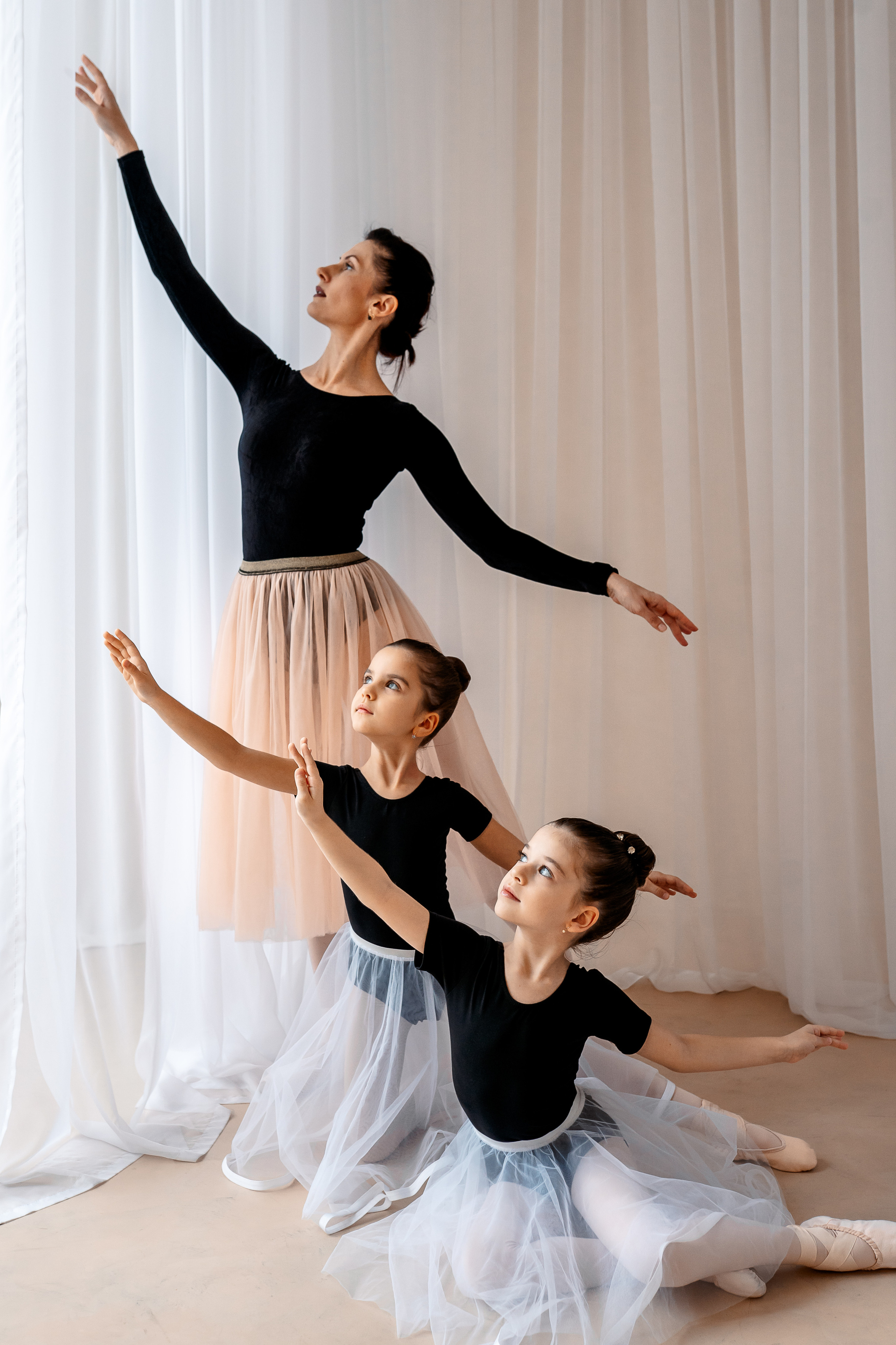 Съёмка балеринок. Семейный и детский фотограф в Краснодаре