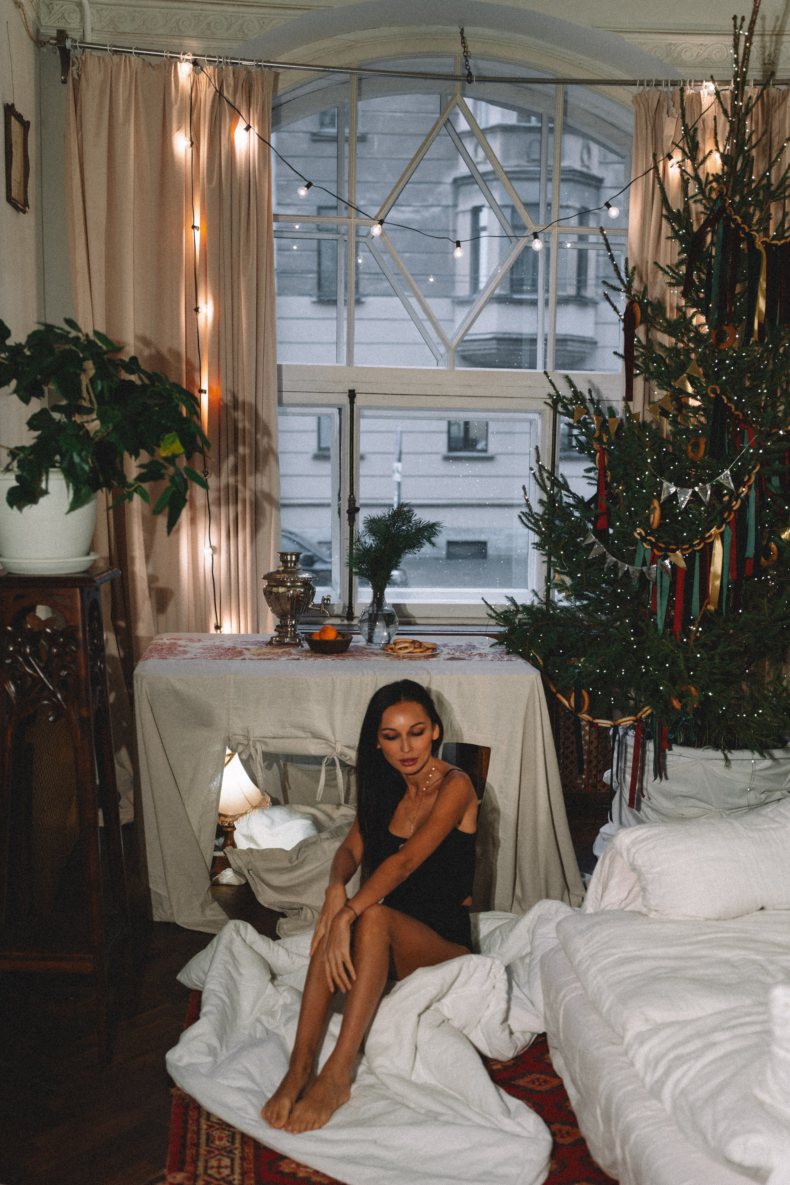 ФОТОСЕСИИЯ К НОВОМУ ГОДУ В АТМОСФЕРНОЙ СТУДИИВ ЦЕНТРЕ ПИТЕРАИ ВИНТАЖНЫЙ ОБРАЗ. Профессиональный фотограф, Санкт-Петербург — Виктория Богомолова