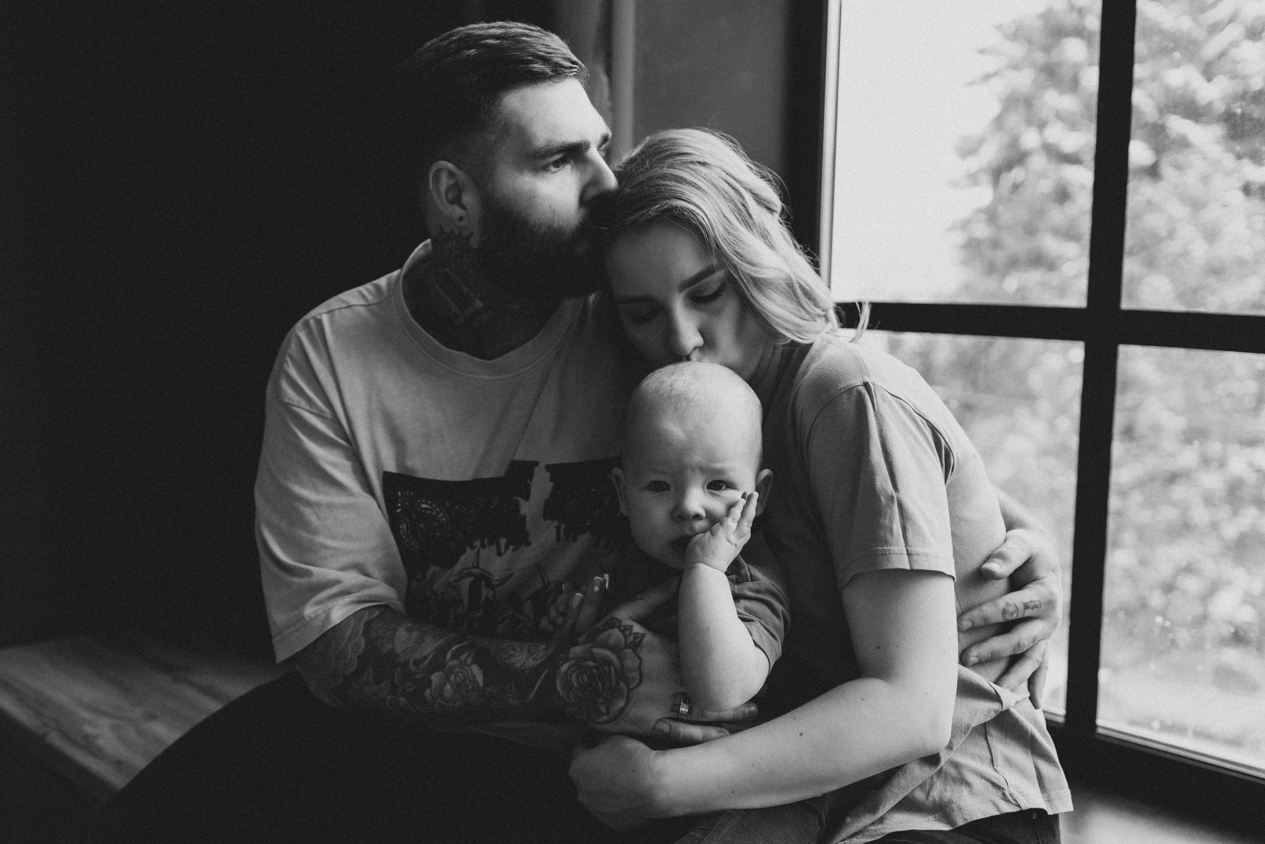 Наташа с семьей. Фотограф женского портрета и семейных историй в жанре life в Нижнем Новгороде Елена Матросова