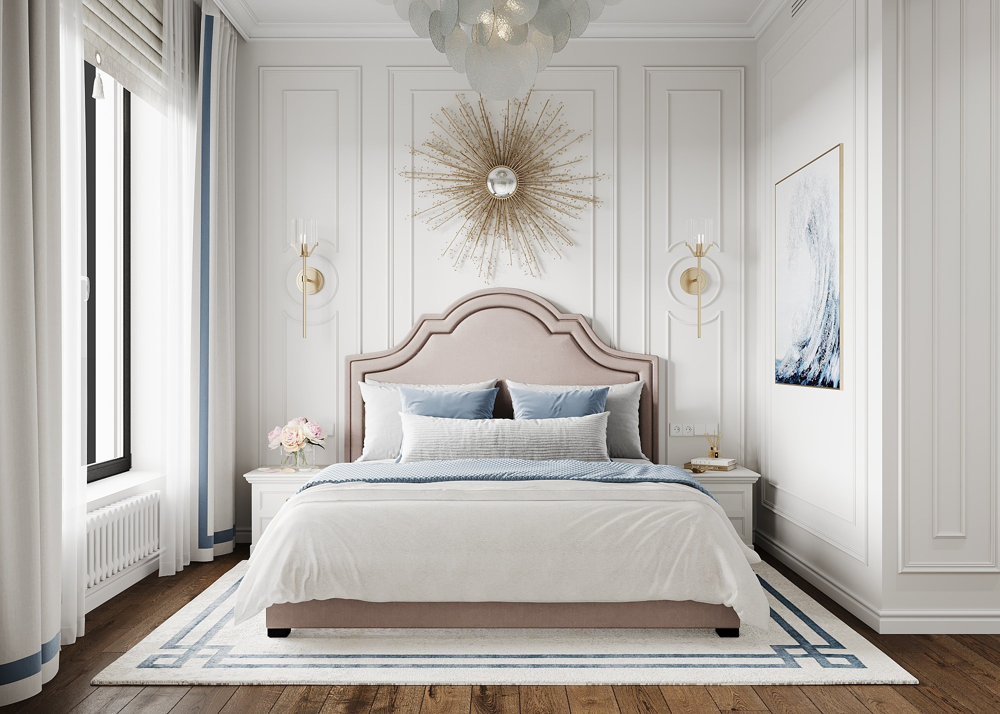 RESIDENCE WEST GARDEN, MOSCA. Irina Balykina — Interior 3D Visualisation