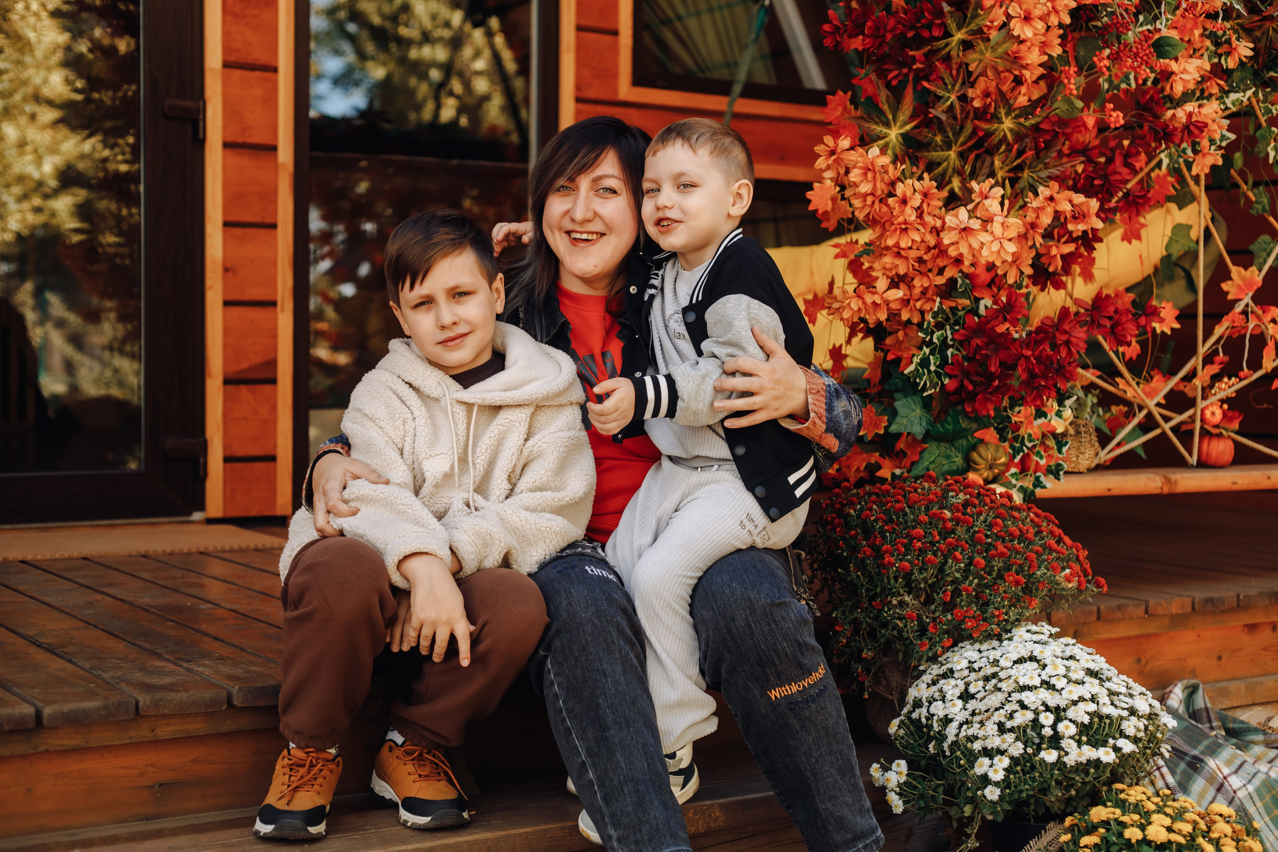 Семейная осенняя фотосессия. Свадебный и семейный фотограф в Краснодарском крае Мария Данилкина