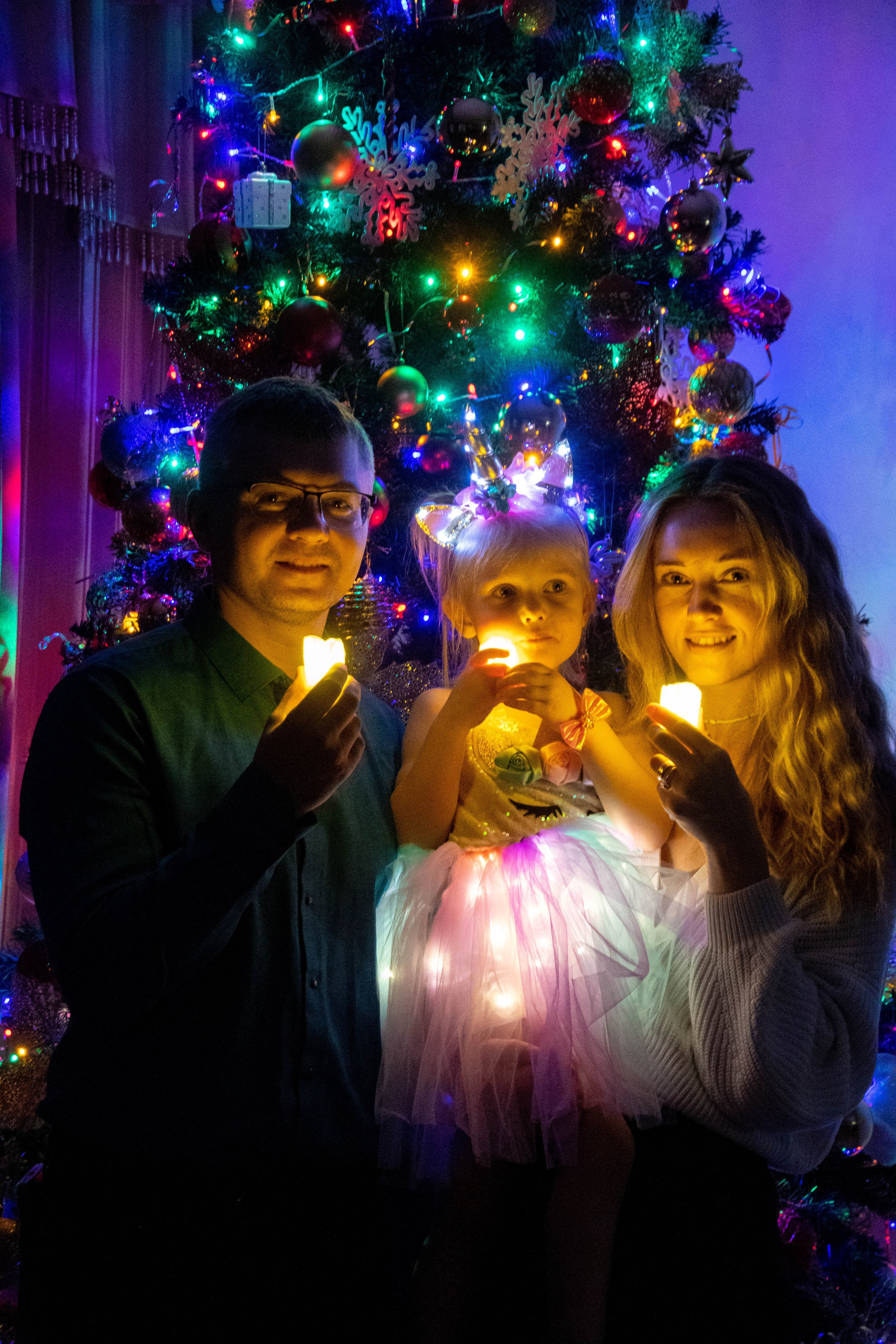 2023 Новый год. Акварель, Первомайка. Репортажный и детский фотограф в Новосибирске