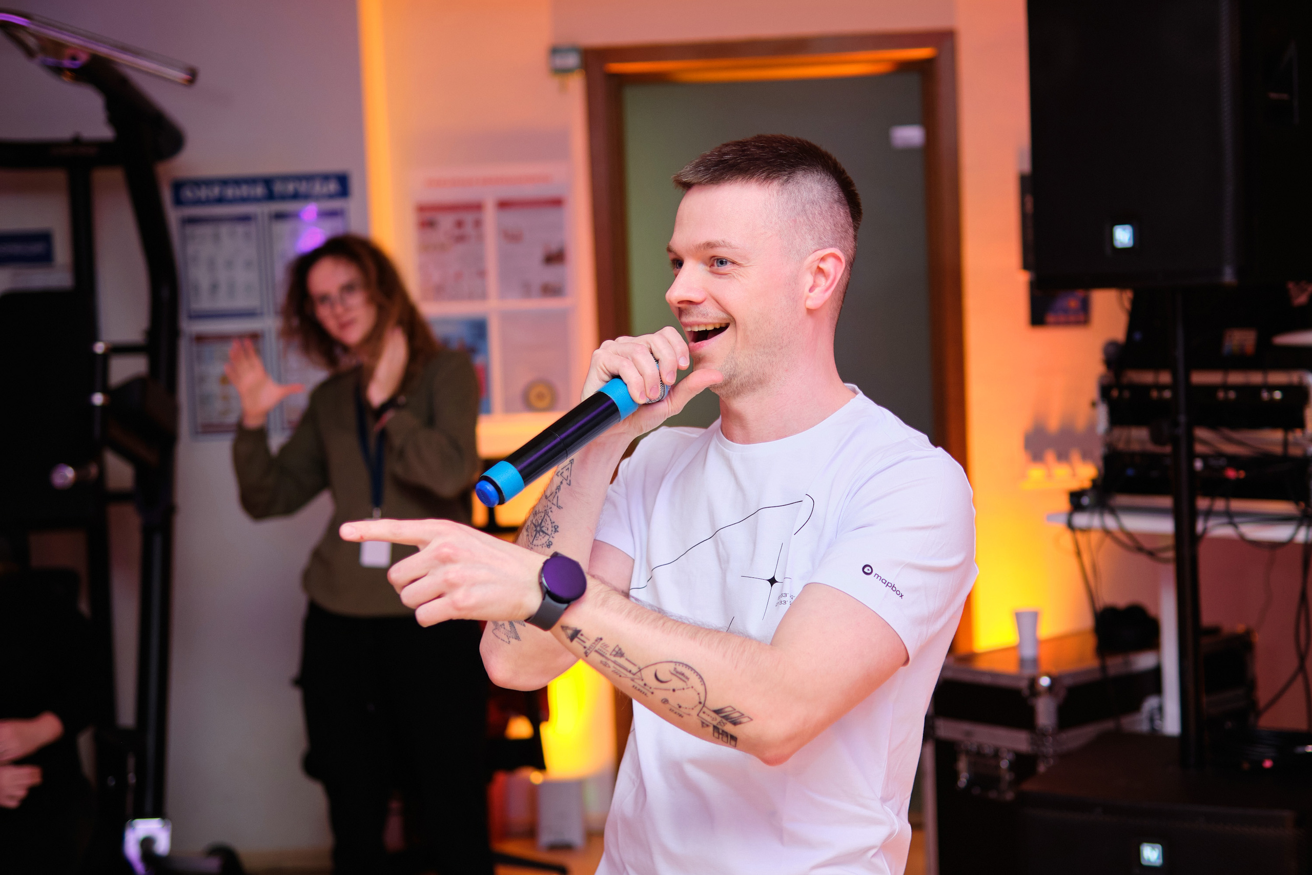 Корпоратив Mapbox в офисе компании. Репортажный фотограф Дмитрий Литвинский. Минск, Беларусь, мир