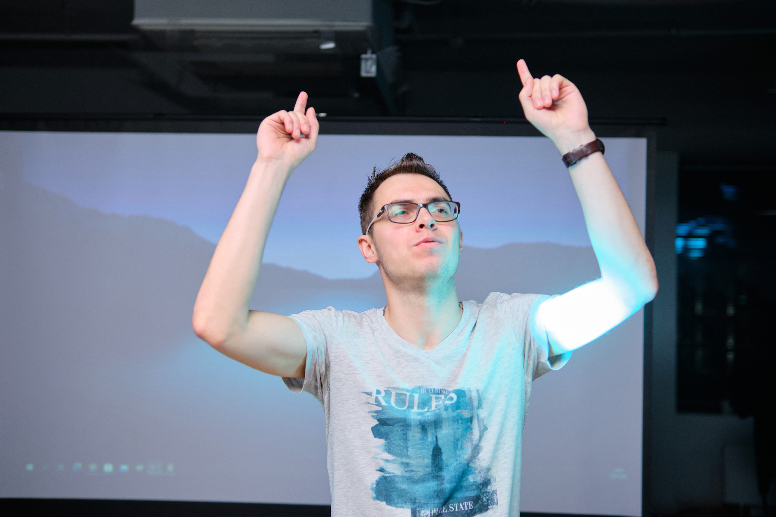 Корпоратив Mapbox в офисе компании. Репортажный фотограф Дмитрий Литвинский. Минск, Беларусь, мир