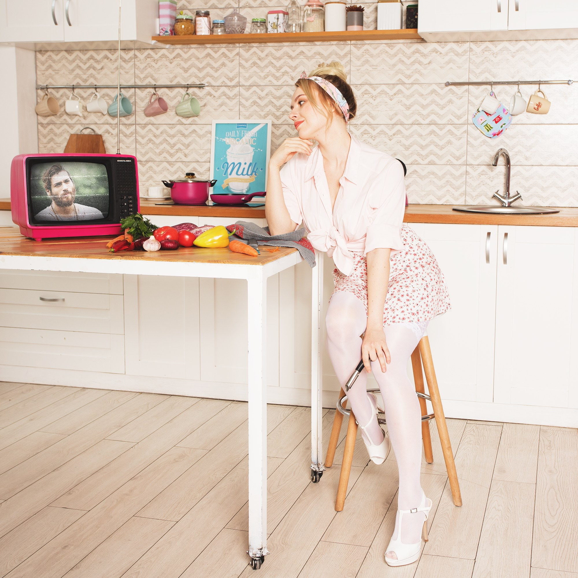 Незадачливая домохозяйка. Необычные портретные фотосессии под ключ в Москве