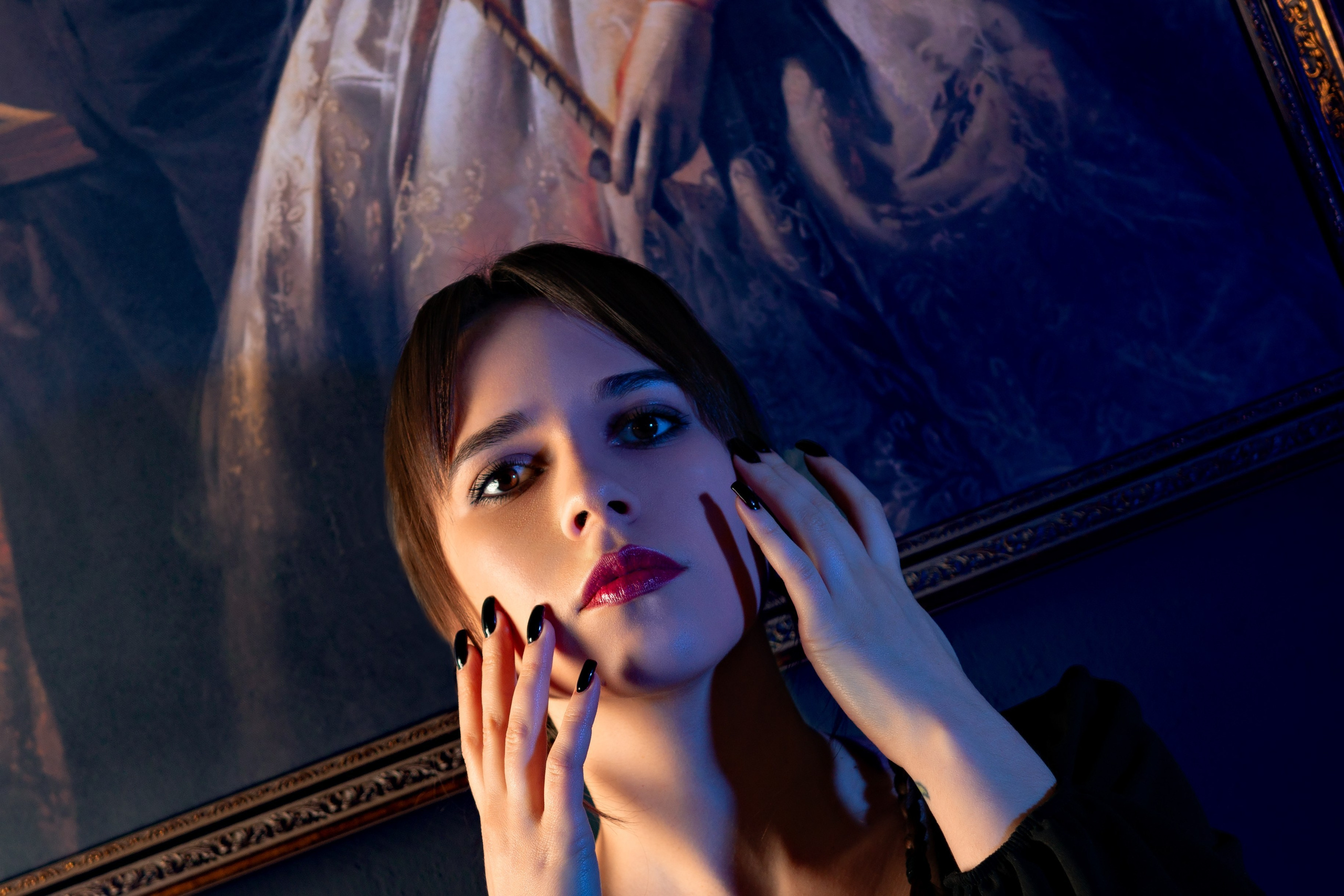 Фотосессия wednesday в студии Photohub зал Карбон