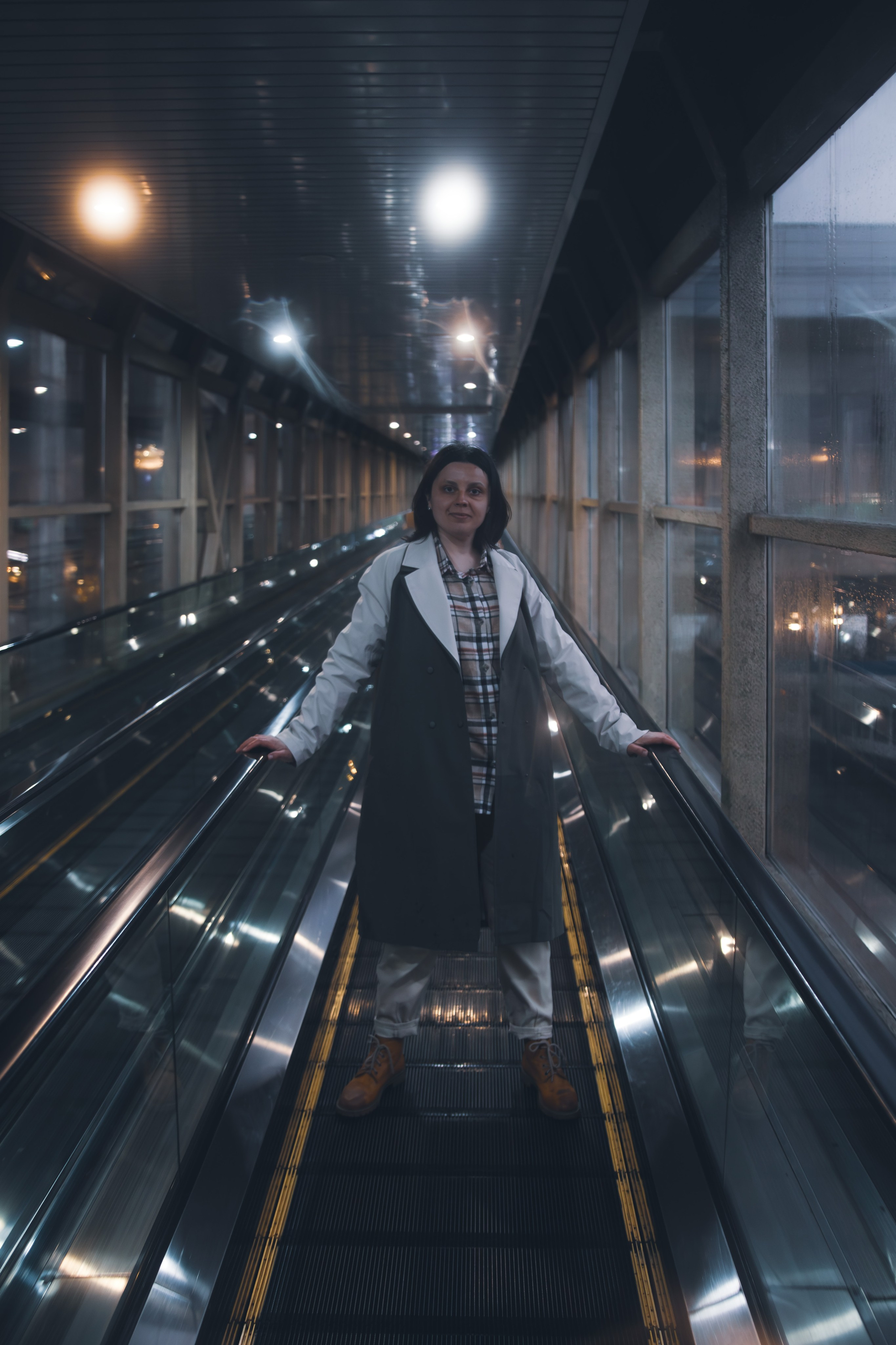 Фотосессия на вокзале