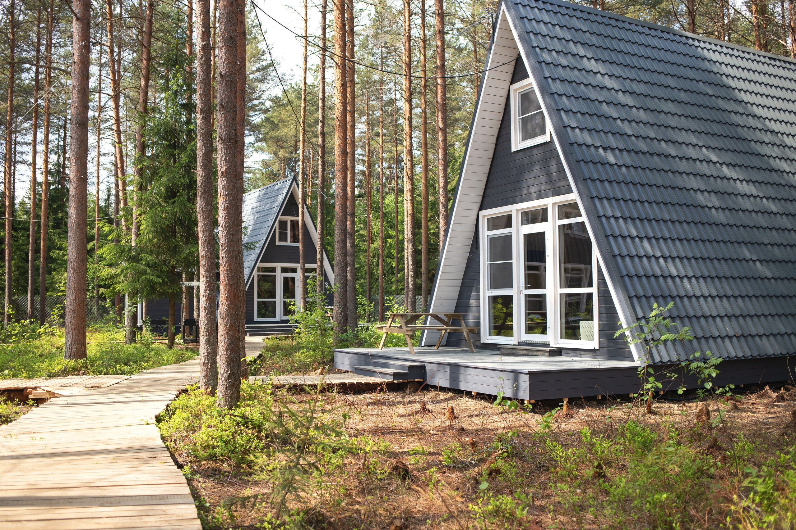 База отдыха Тосненский район ЛО. Фотограф недвижимости и контент-съемки в СПб