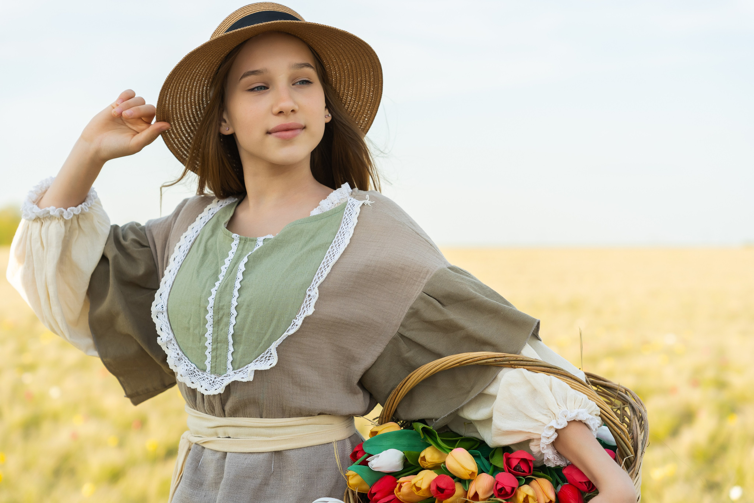 Фотосессия в поле. Фотограф Саратов/Энгельс