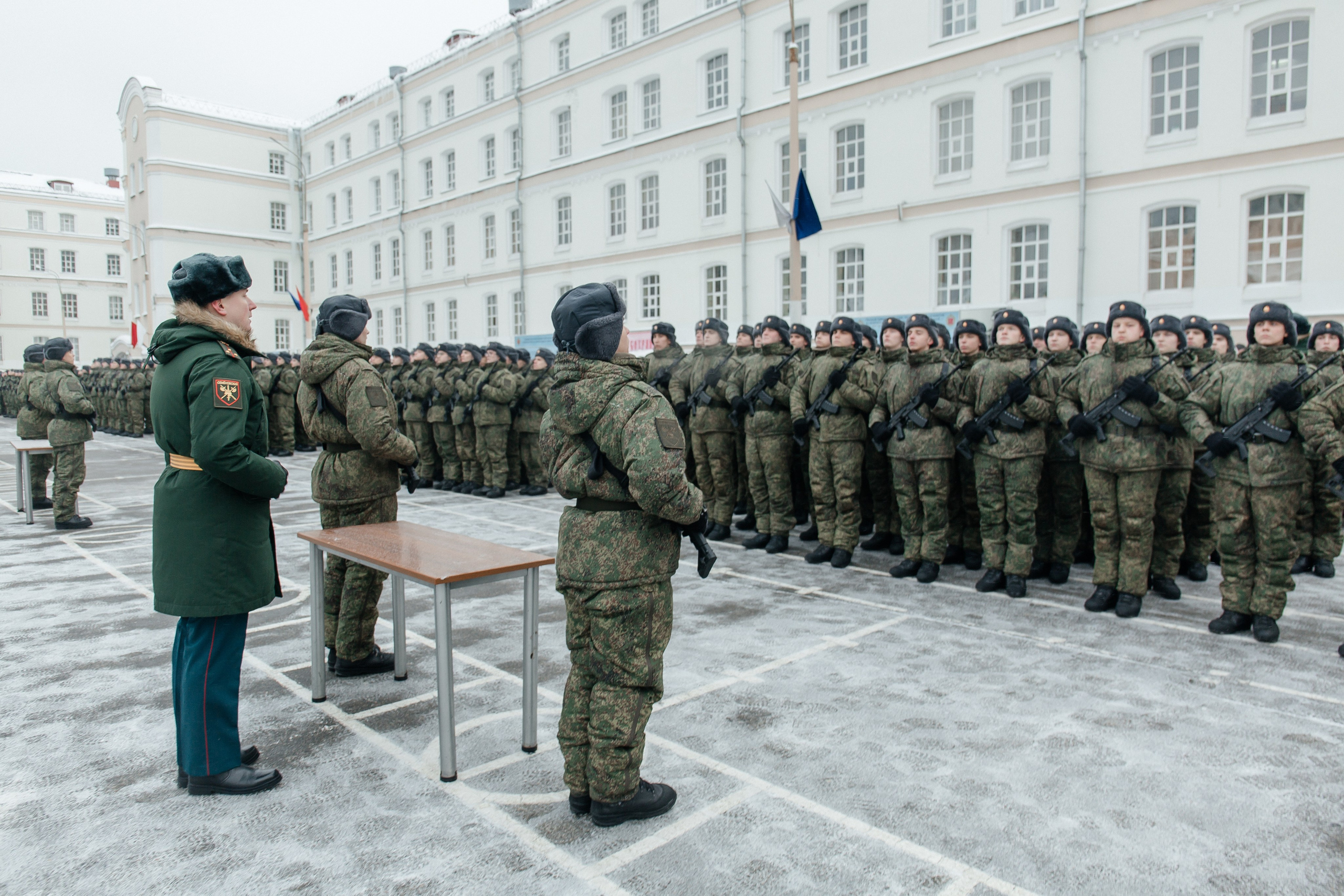 фотосессия военной присяги