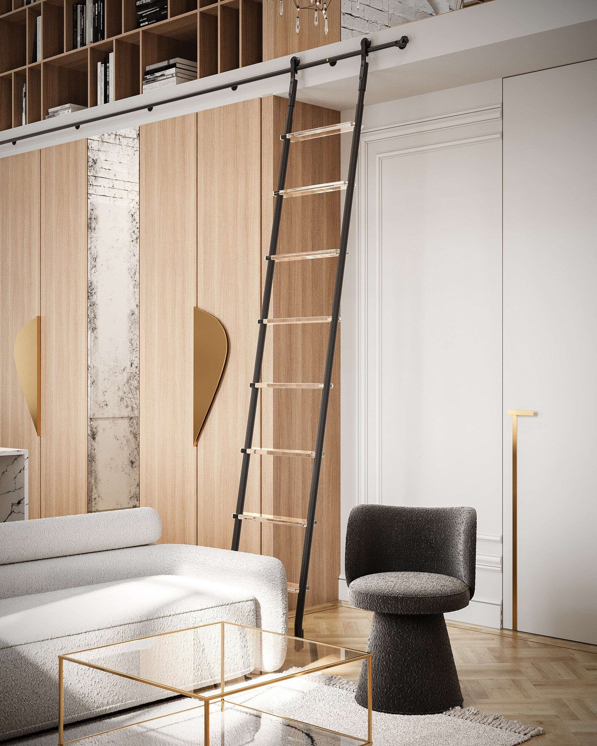 2-х этажная квартира. Студия 3D визуализации