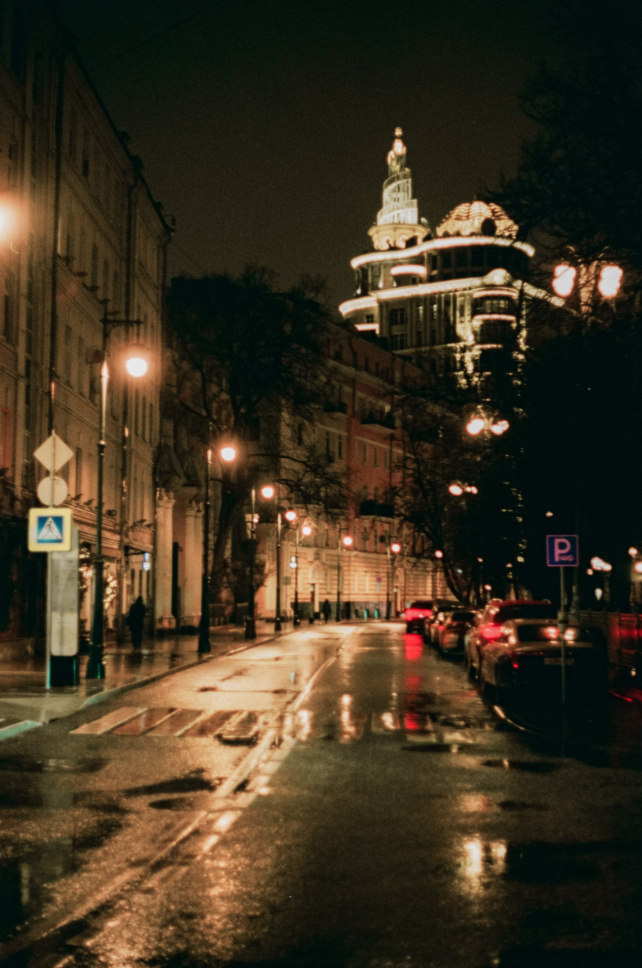 Спиридоновка, Малая Никитская, Большая Никитская, улицы вокруг Патриков / Pentax MZ-3 (2) — Retina-Xenon 50 mm f/1.9