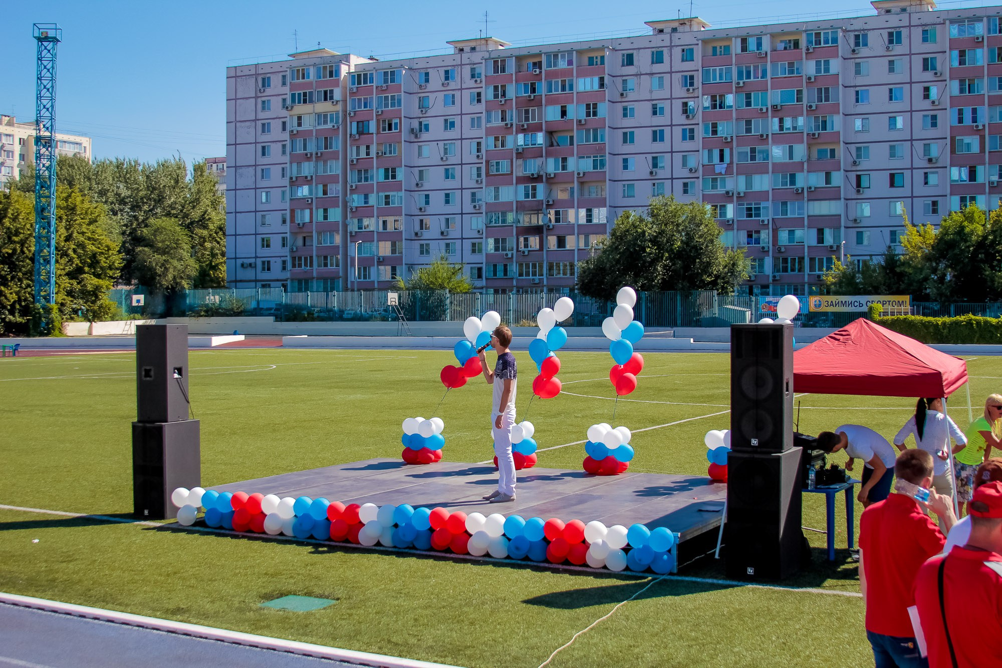 День Физкульт. Максим Матвийченко и Виктория Басова профессионалы своего дела