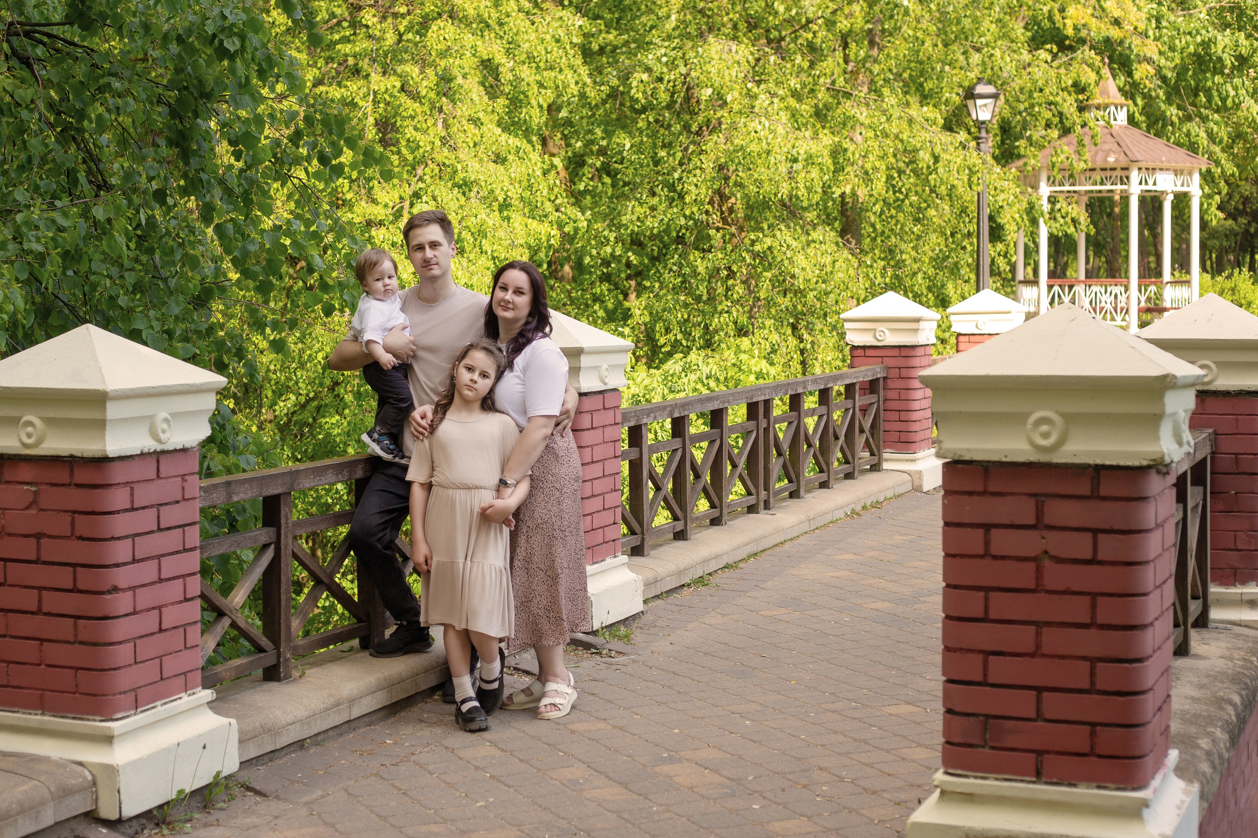 В Лошицком парке. Юлия Дейкун — семейный фотограф в Минске