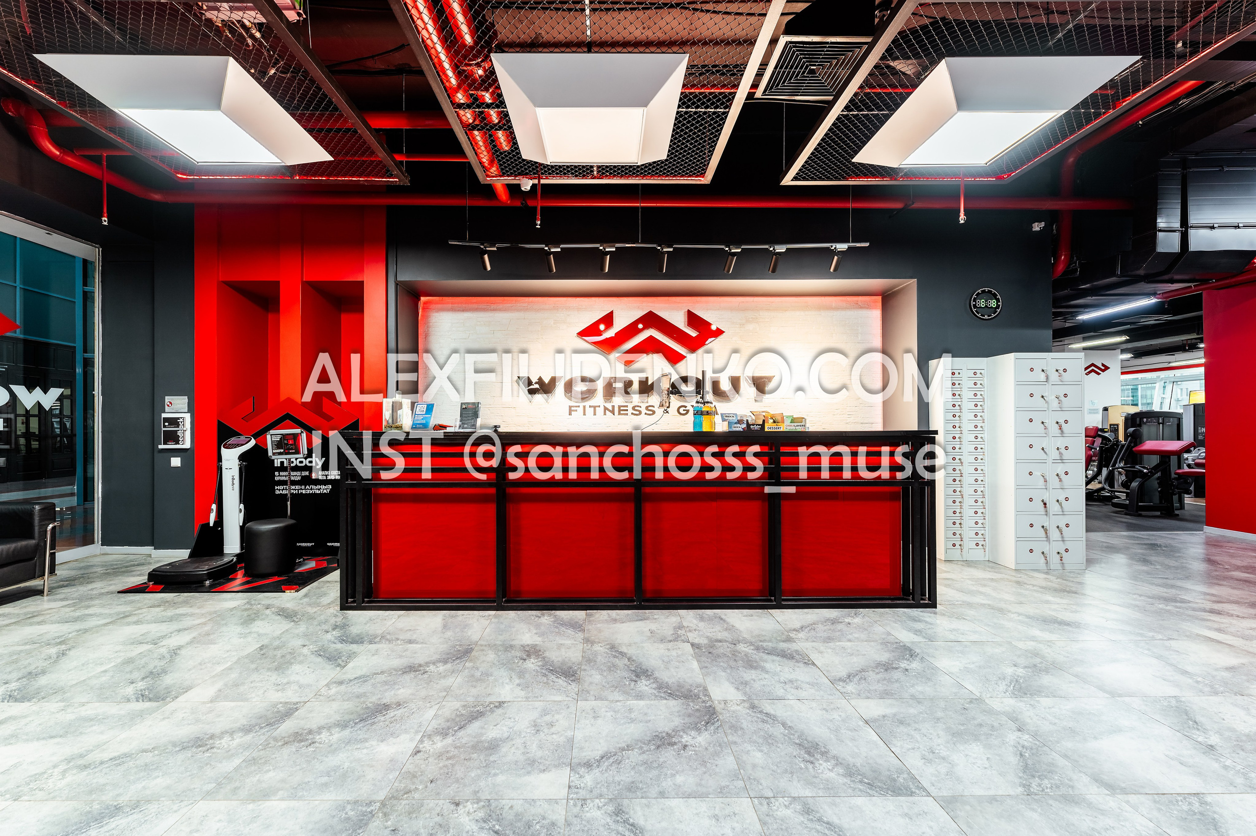 WORKOUT Достык 18. Фотограф интерьера недвижимости и архитектуры в Астане
