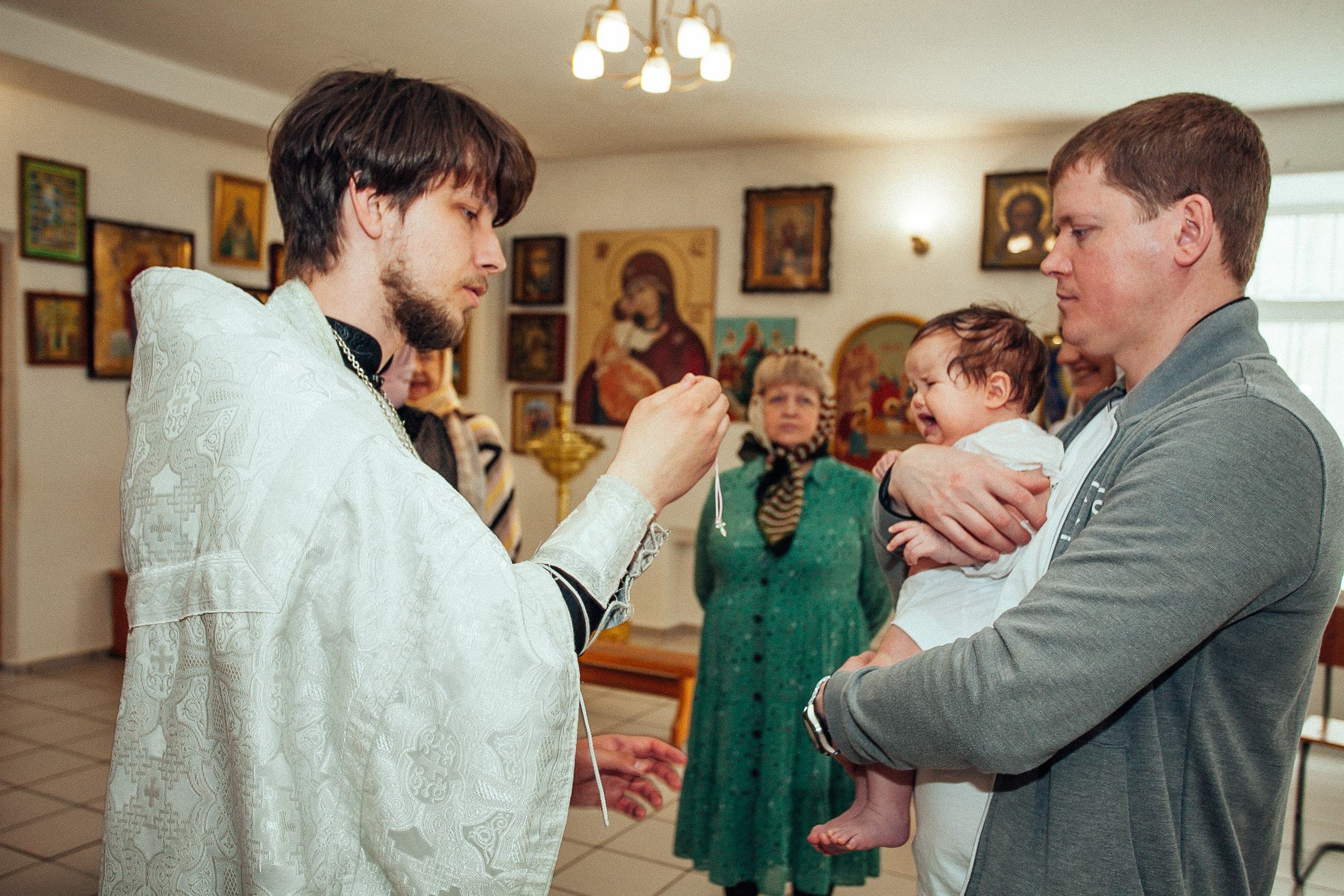 Крещение. Фотограф Дарья Локотко в Красноярске