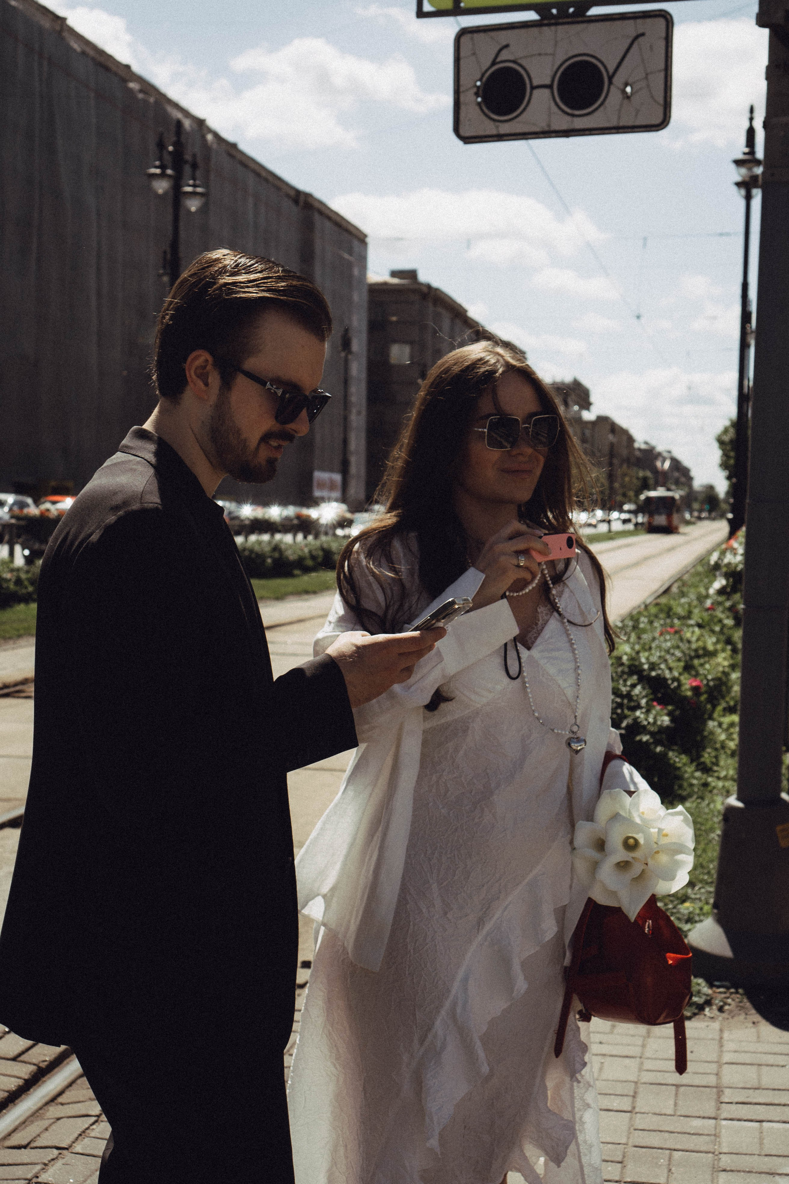 СВАДЕБНАЯ СЬЕМКА В ПАРКЕ ПОБЕДЫ И ПРОГУЛКА ПО МОСКОВСКОМУ ПРОСПЕКТУ. Профессиональный фотограф, Санкт-Петербург — Виктория Богомолова