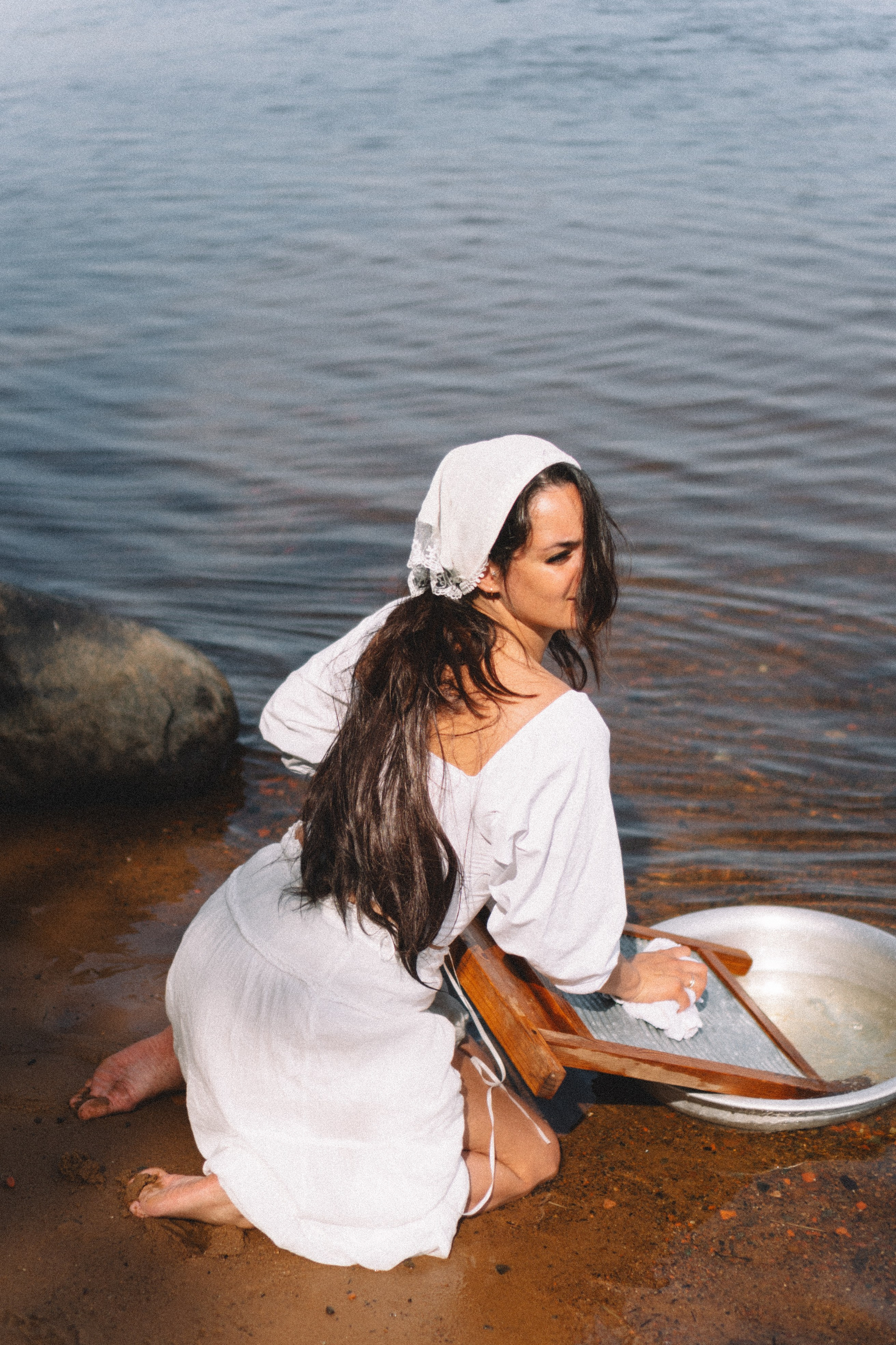 СТИРКА НА РЕКЕ. Профессиональный фотограф, Санкт-Петербург — Виктория Богомолова