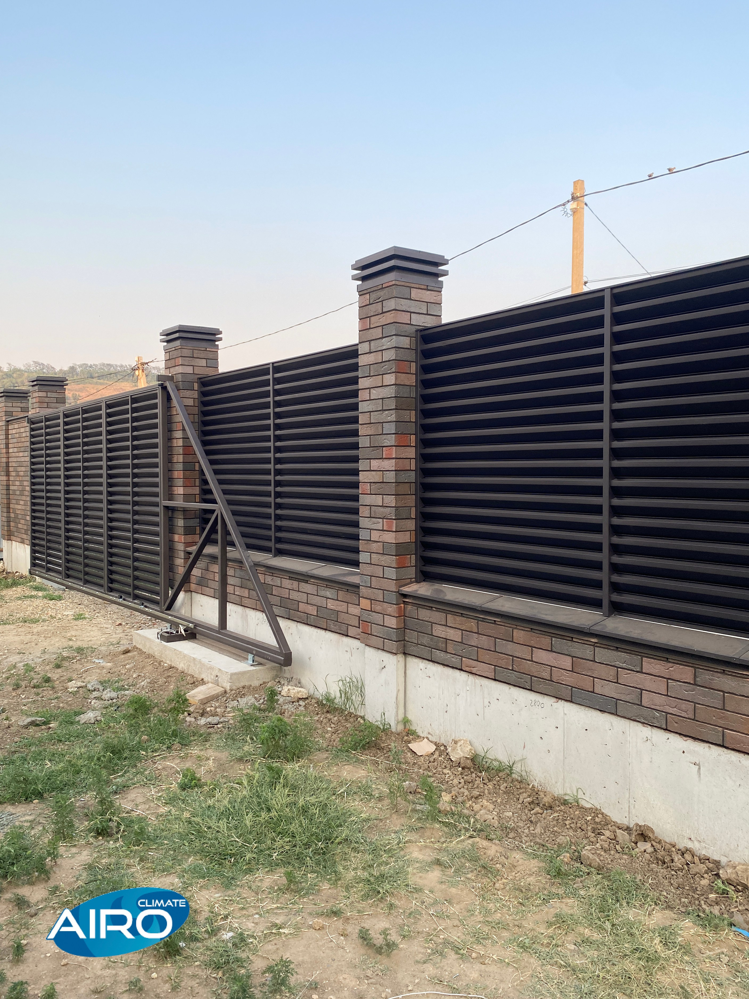 Заборы-жалюзи. Производство и монтаж