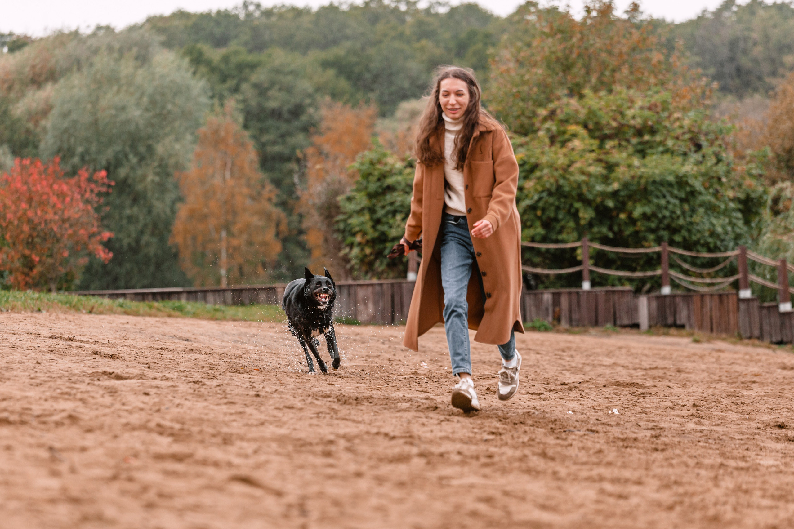 Юля и Фортуна. Фотограф-анималист Татьяна Степанова