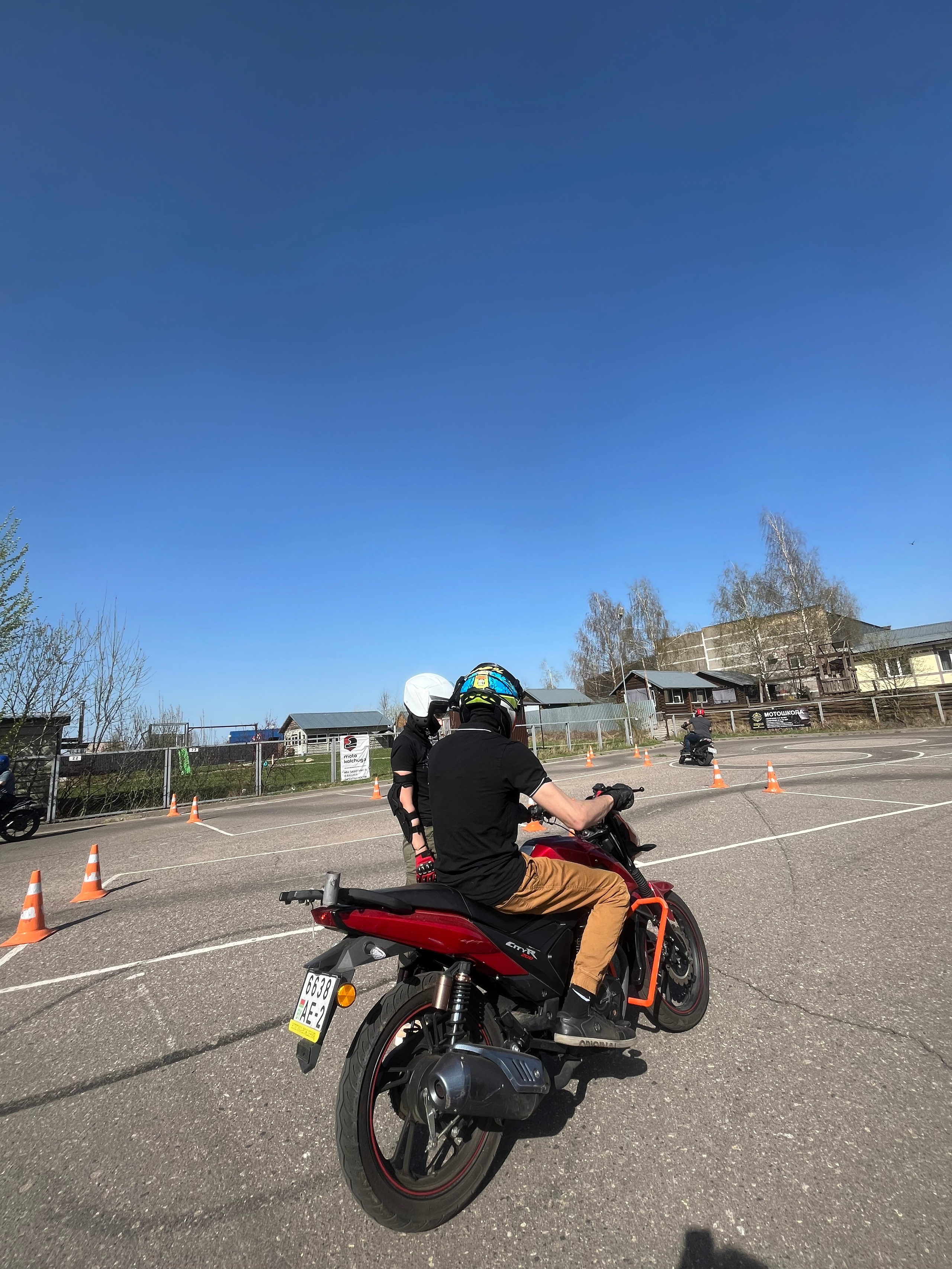 ТРЕНИРОВКИ. МОТОШКОЛА в городе Витебске. Обучение категории А и А1