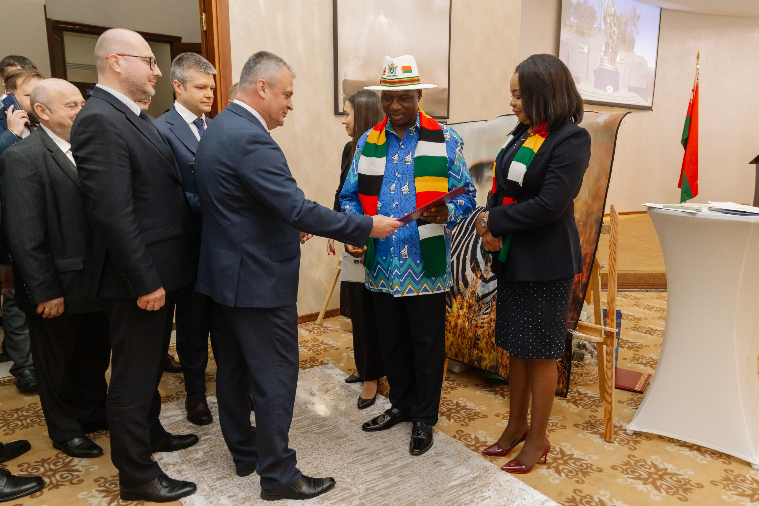 Фотосъемка делегации Посольства Зимбабве в Минске. Свадебный фотограф в Минске/Беларуси Сергей Спиридонов