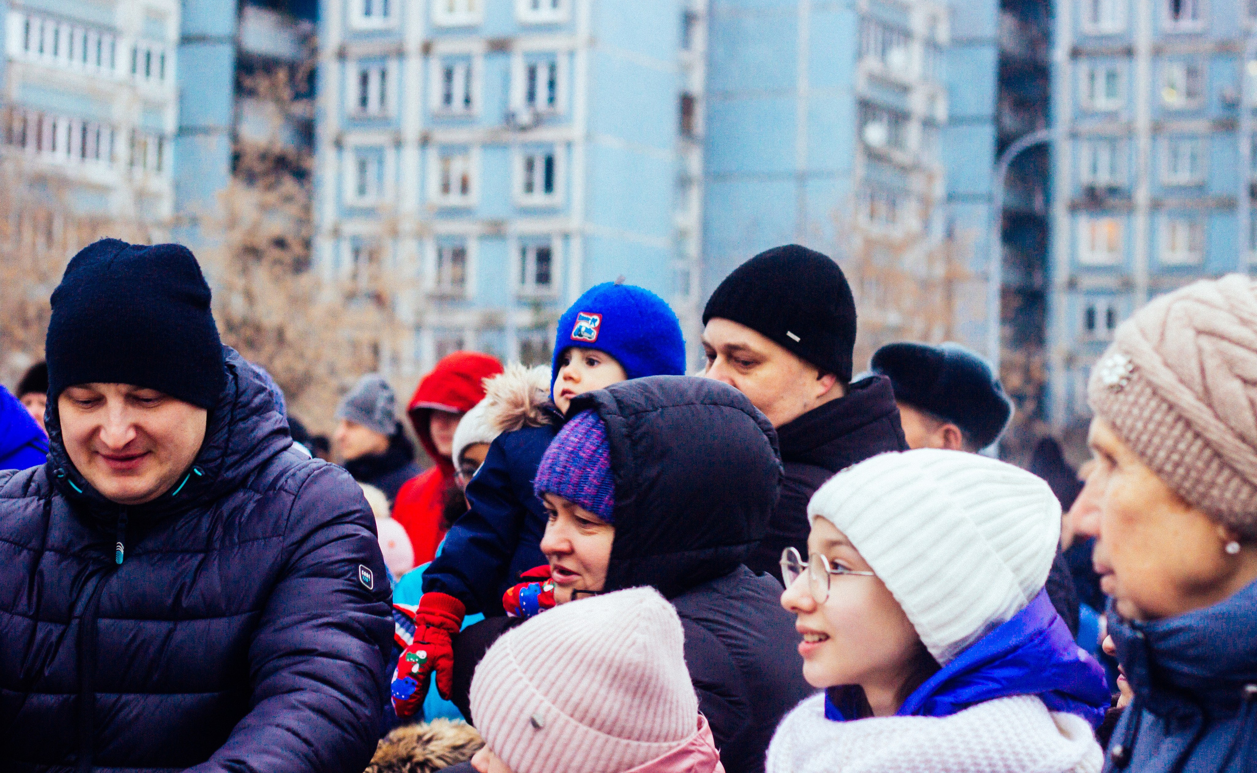 Дворовая ёлка. Детский и семейный фотограф, фотограф мероприятий Нижний Новгород